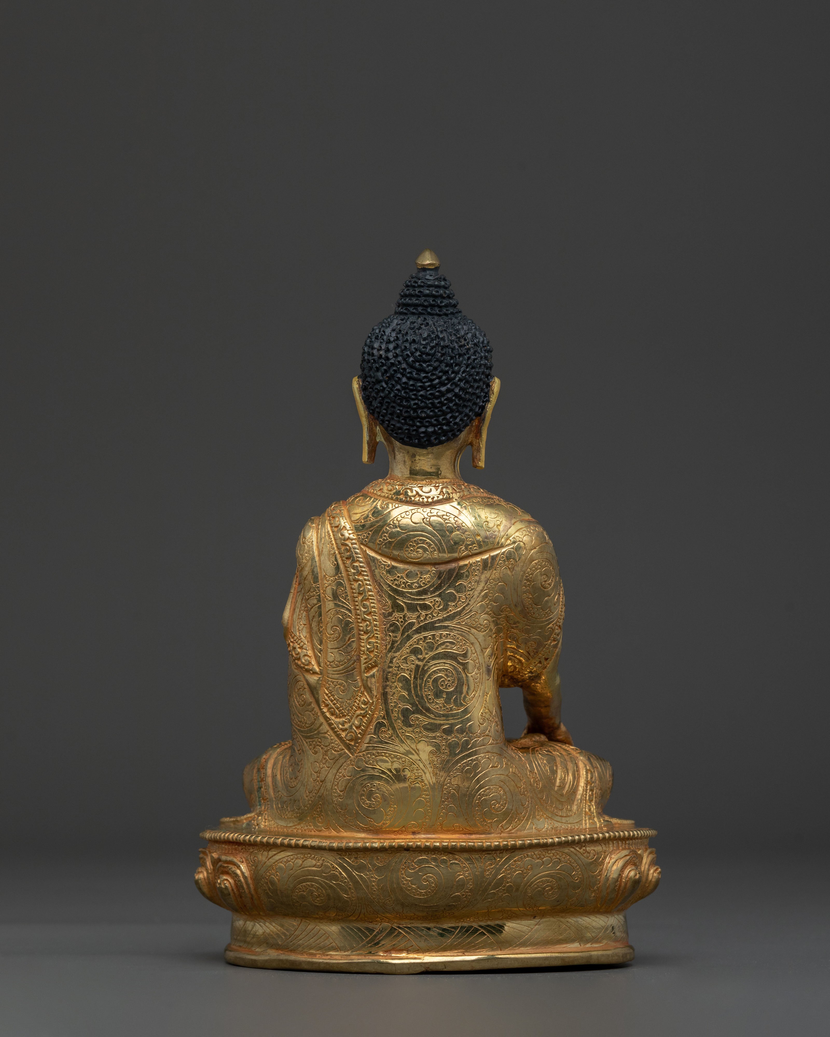 Shakyamuni 24K Gold Buddha Statue | Altar Home Decor