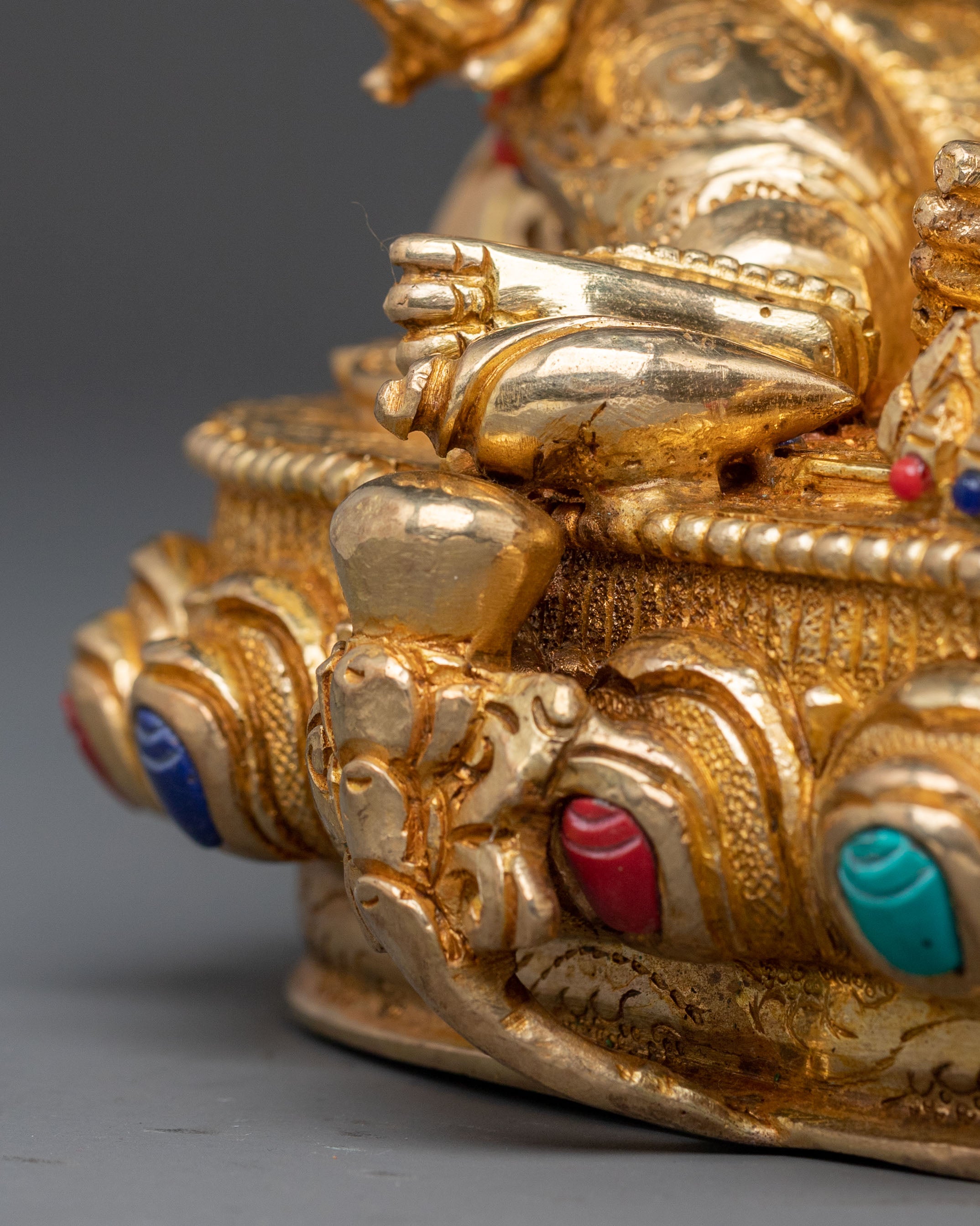Dzambhala Yellow Wealth Deity Statue