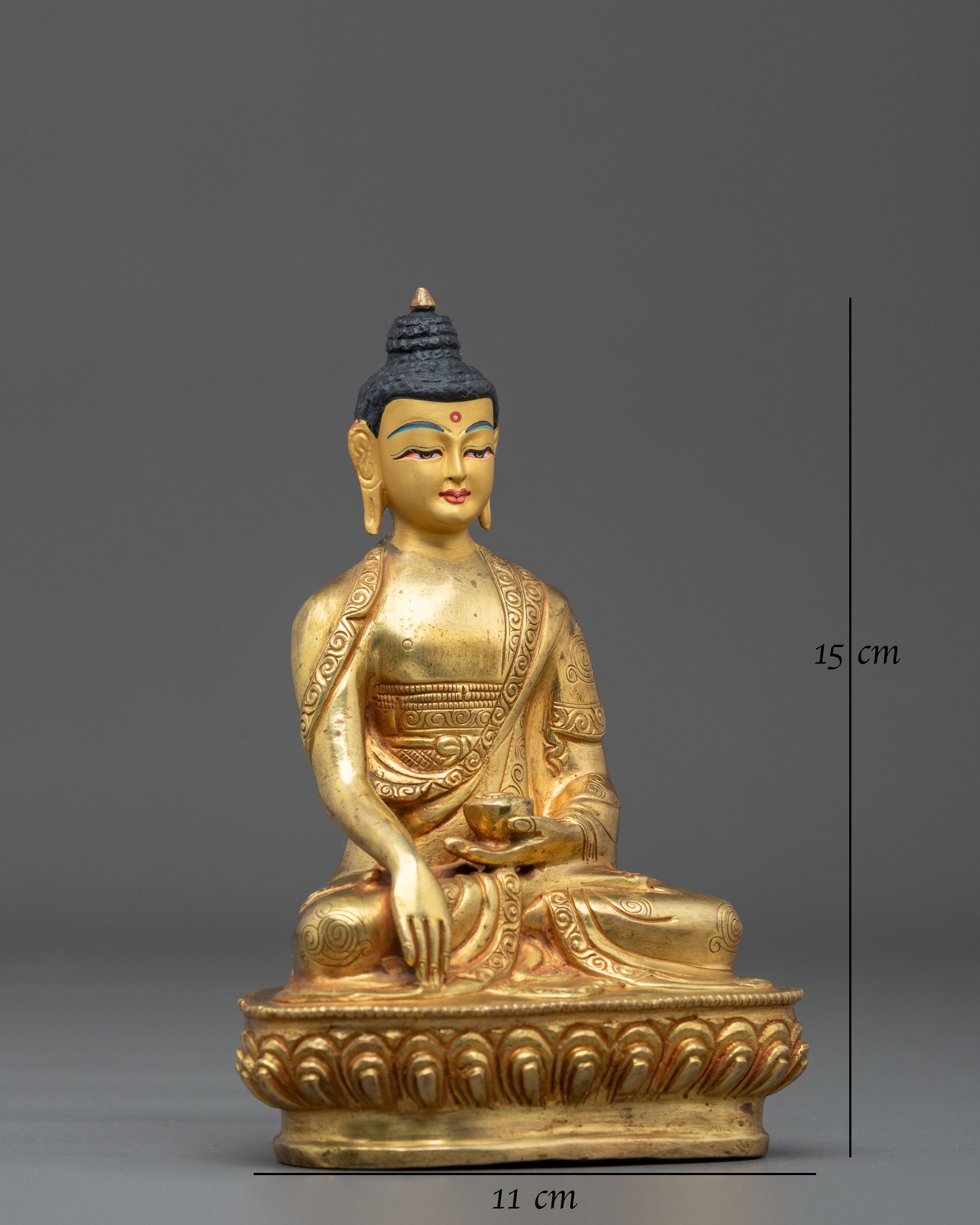 Shakyamuni Buddha Figurine | Handcrafted Peaceful Statue