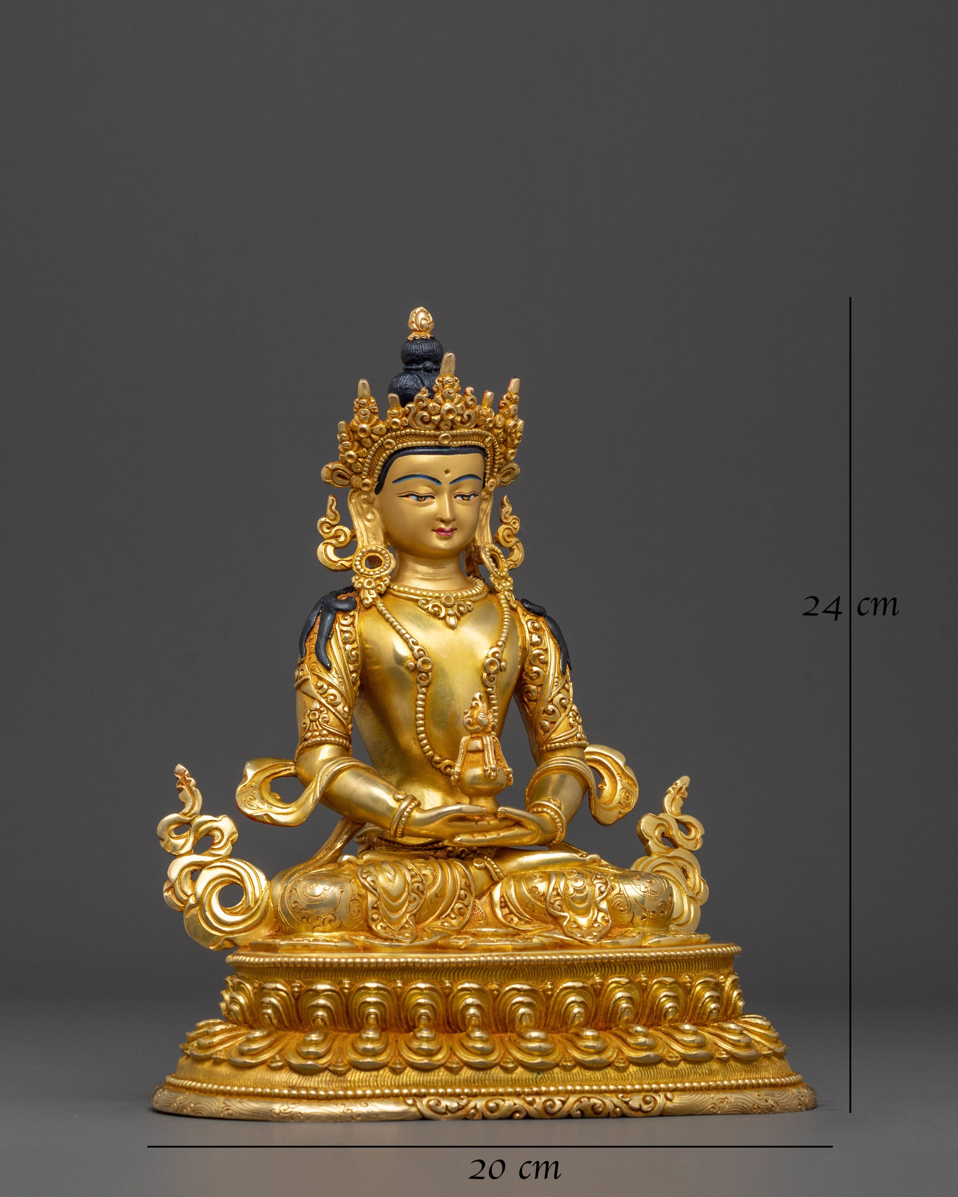 Sacred Amitayus Longevity Statue | Sacred Altar Decor