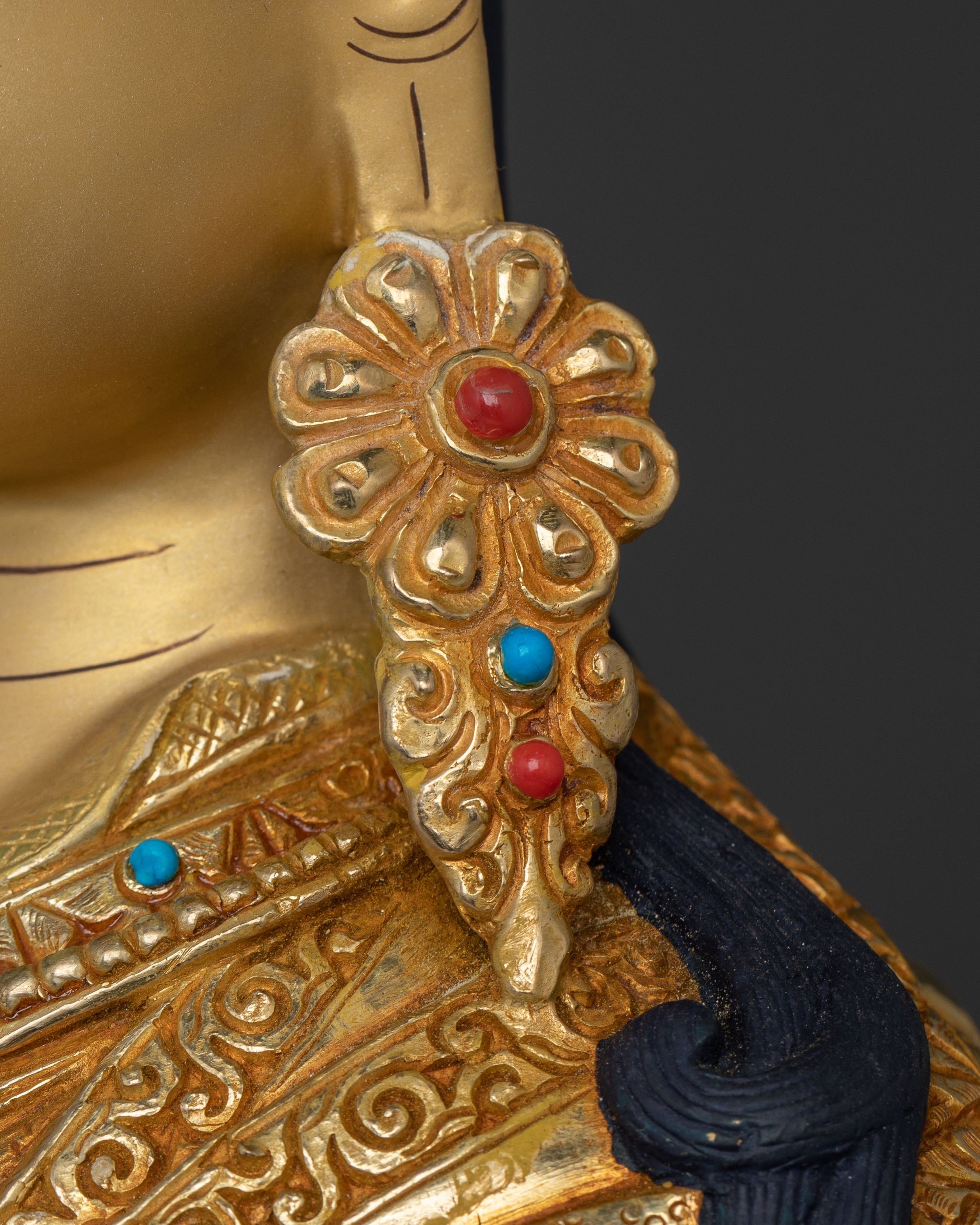Guru Rinpoche Statue: Lotus Born Master Sculpture