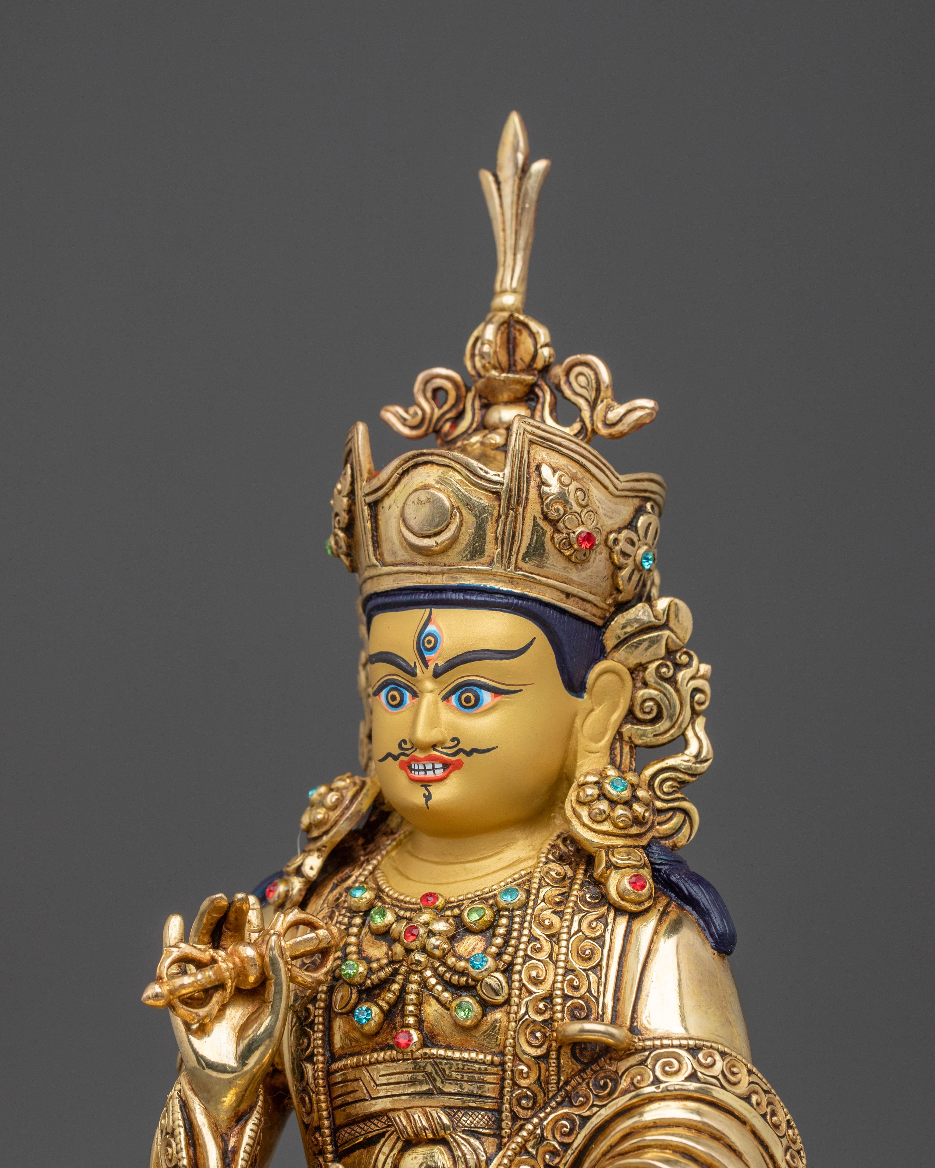 Guru Tsokye Dorje Lotus Born Master Statue | Representing Wisdom