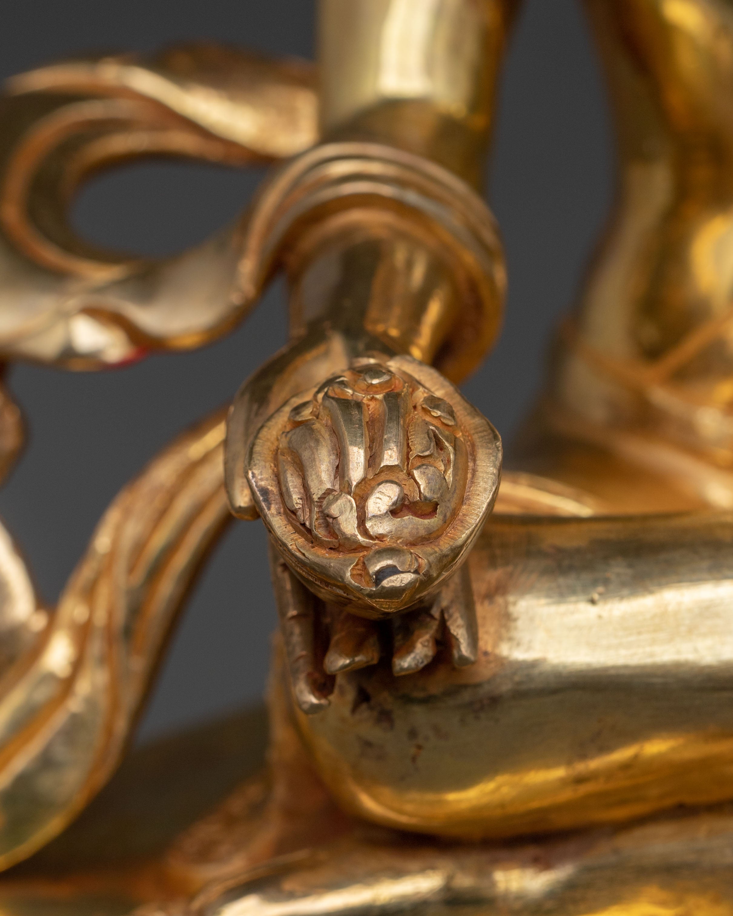 Handmade Naropa and Tilopa Statue Set | Home Decor