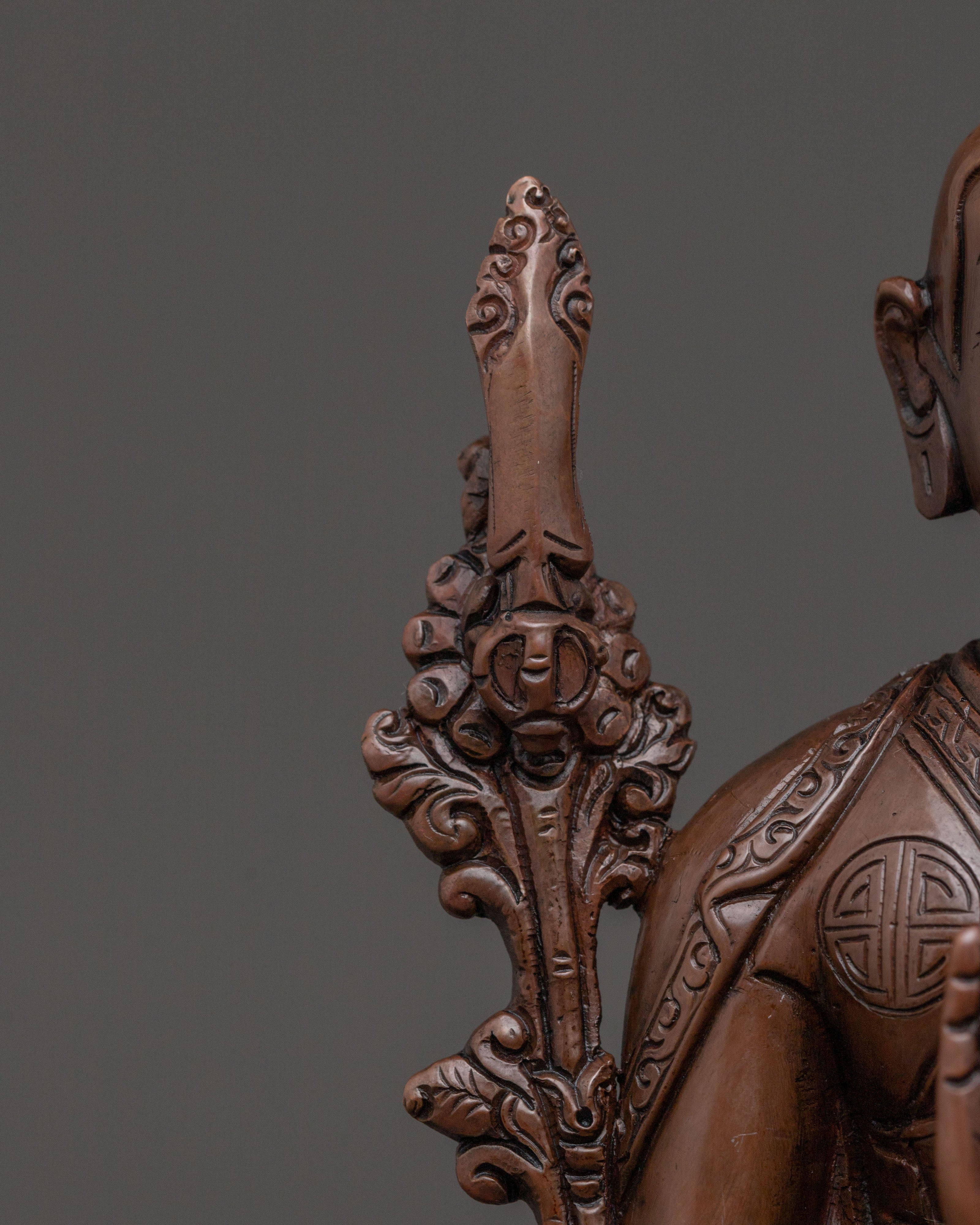 Tsongkhapa Sacred Statue | Tibetan Buddhist Master