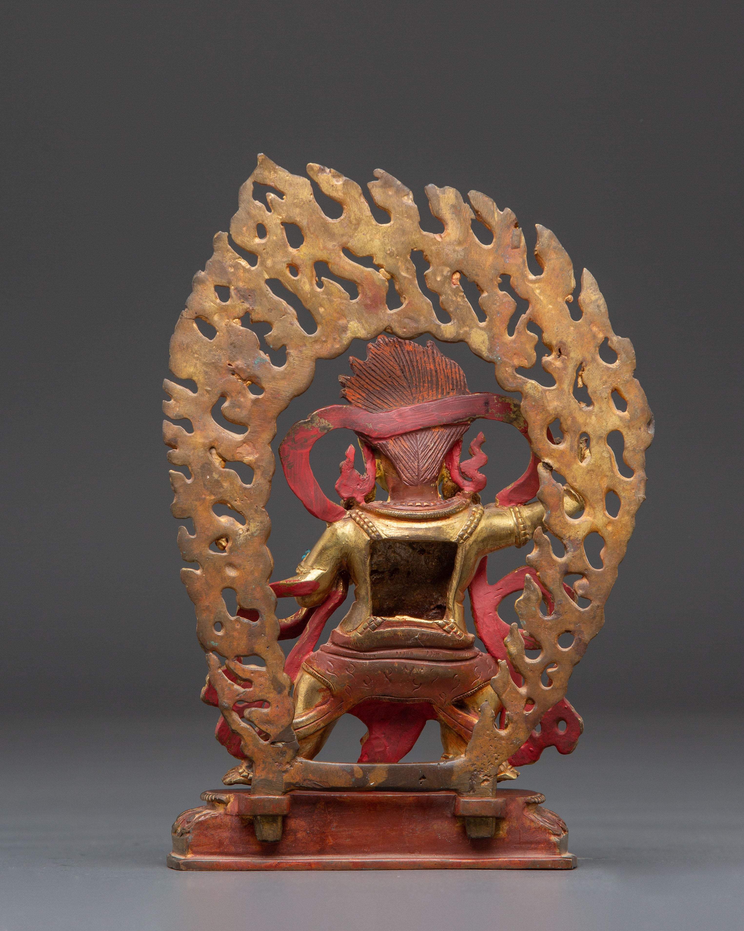 Golden Vajrapani Statue: The Protector of Buddha | Buddhist Spiritual Decor