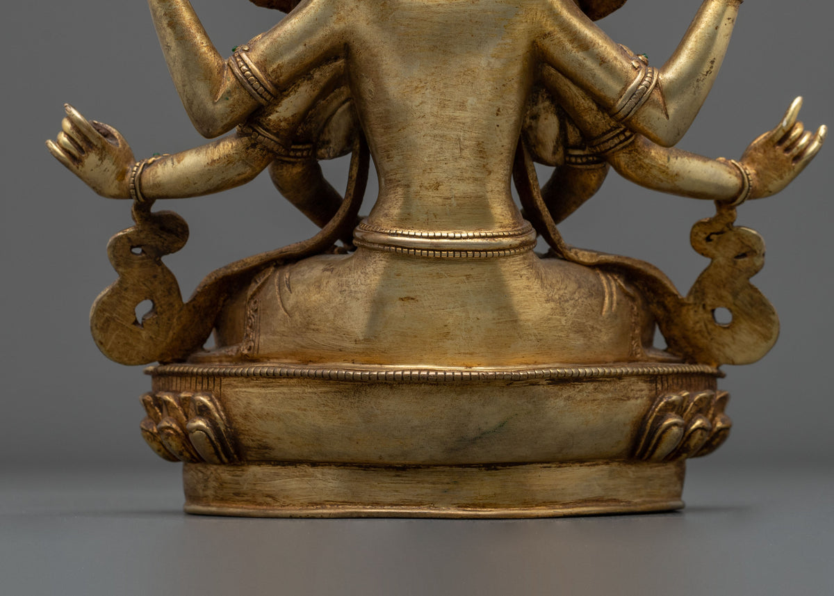 Namasangati Copper Statue | Serene Craftsmanship
