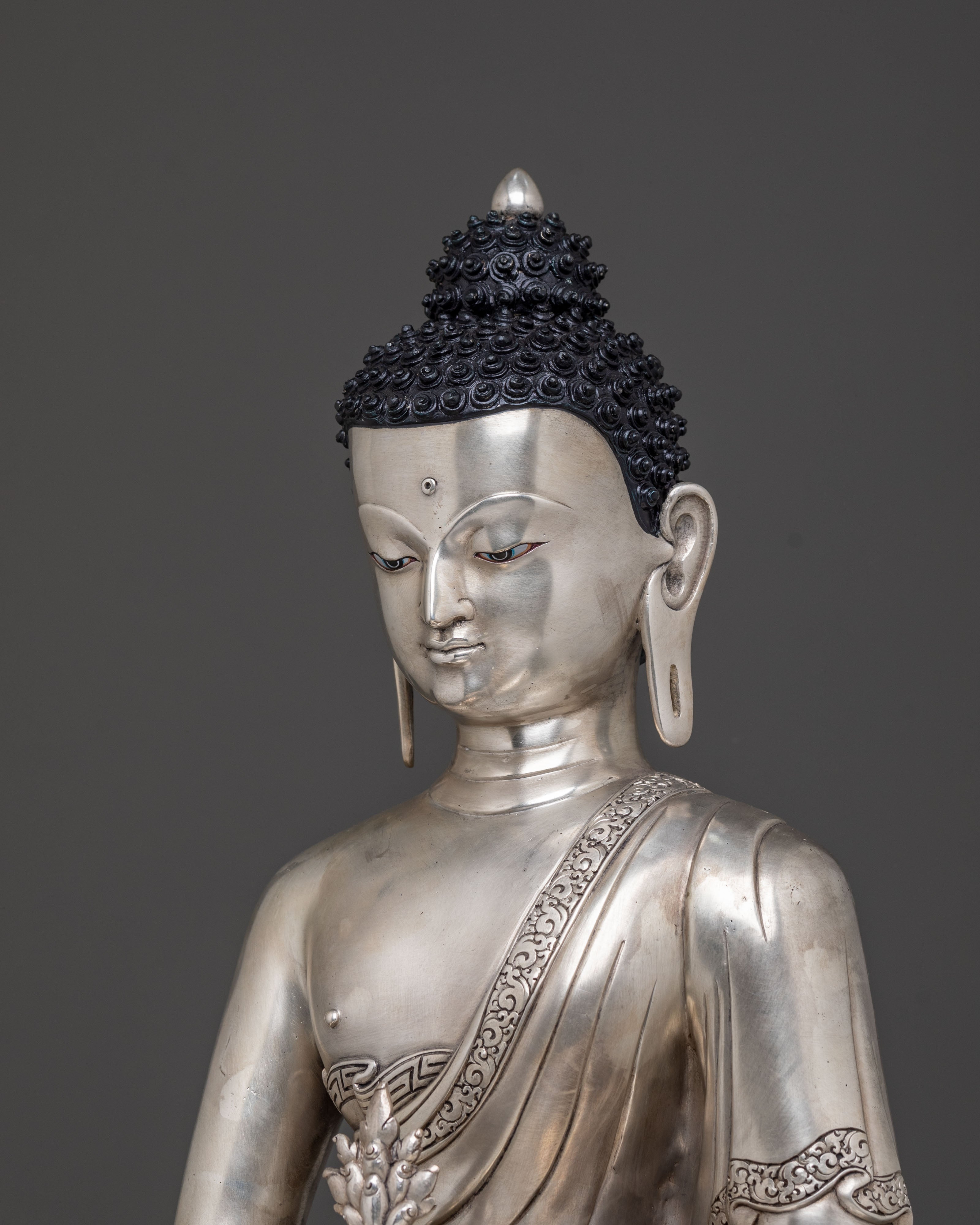 Medicine Buddha Spiritual Statue | Meditation Altar Decor