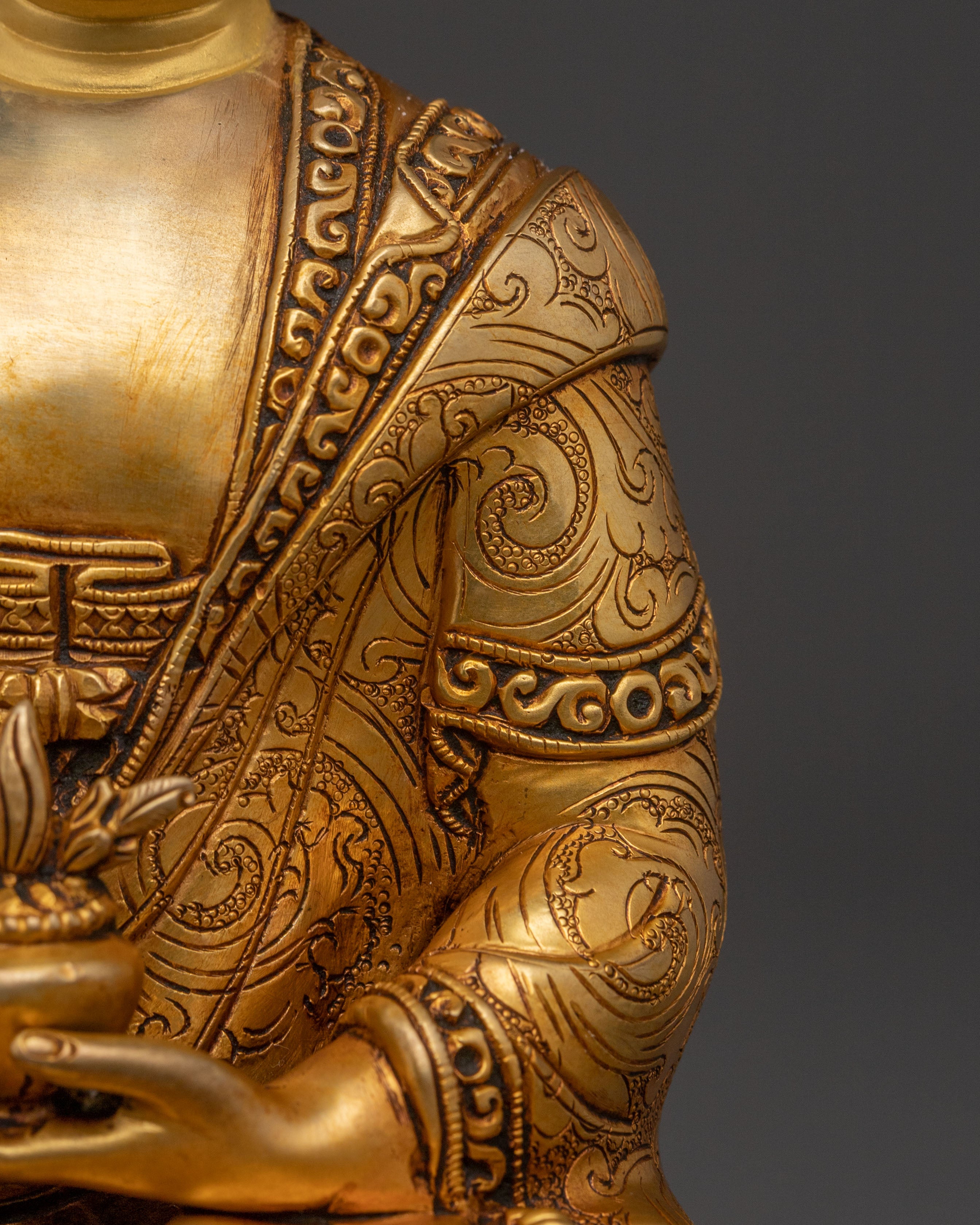 Healer Medicine Buddha Spiritual Statue for Altar