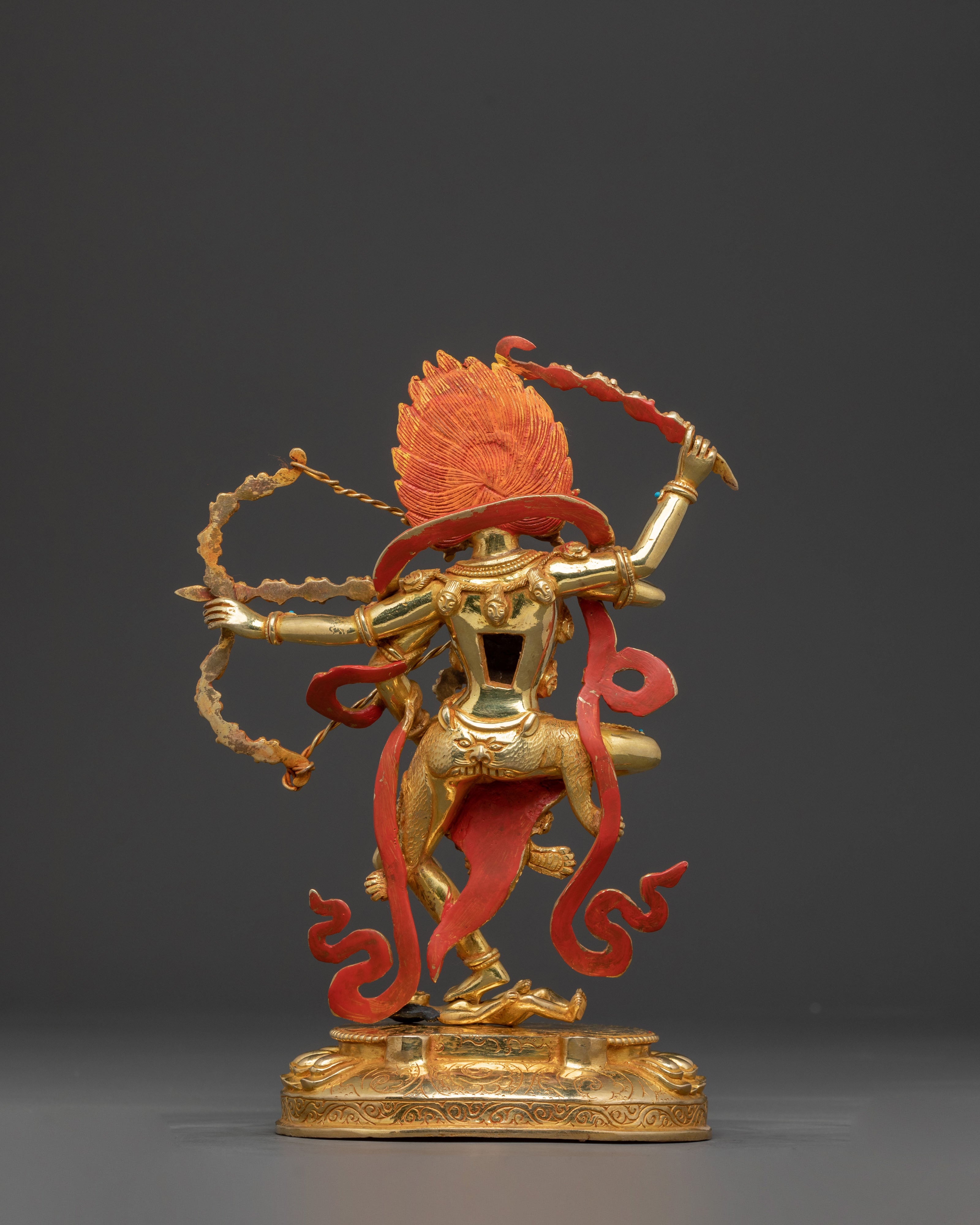 Kurukulla Spiritual Figurine | Divine Enchantress Dakini Sculpture