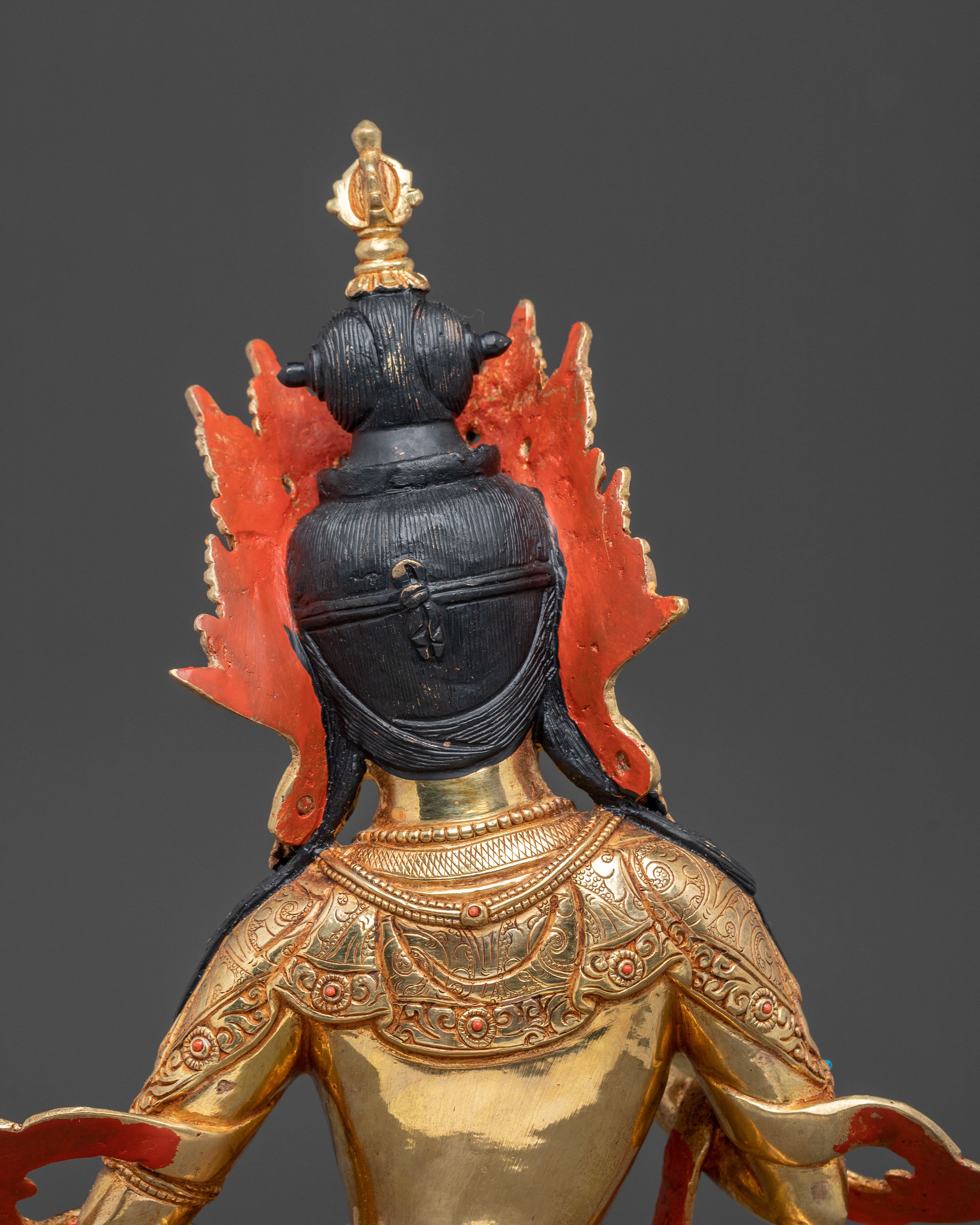 Purification Icon Vajrasattva Golden Statue | Vajrasattva Artwork