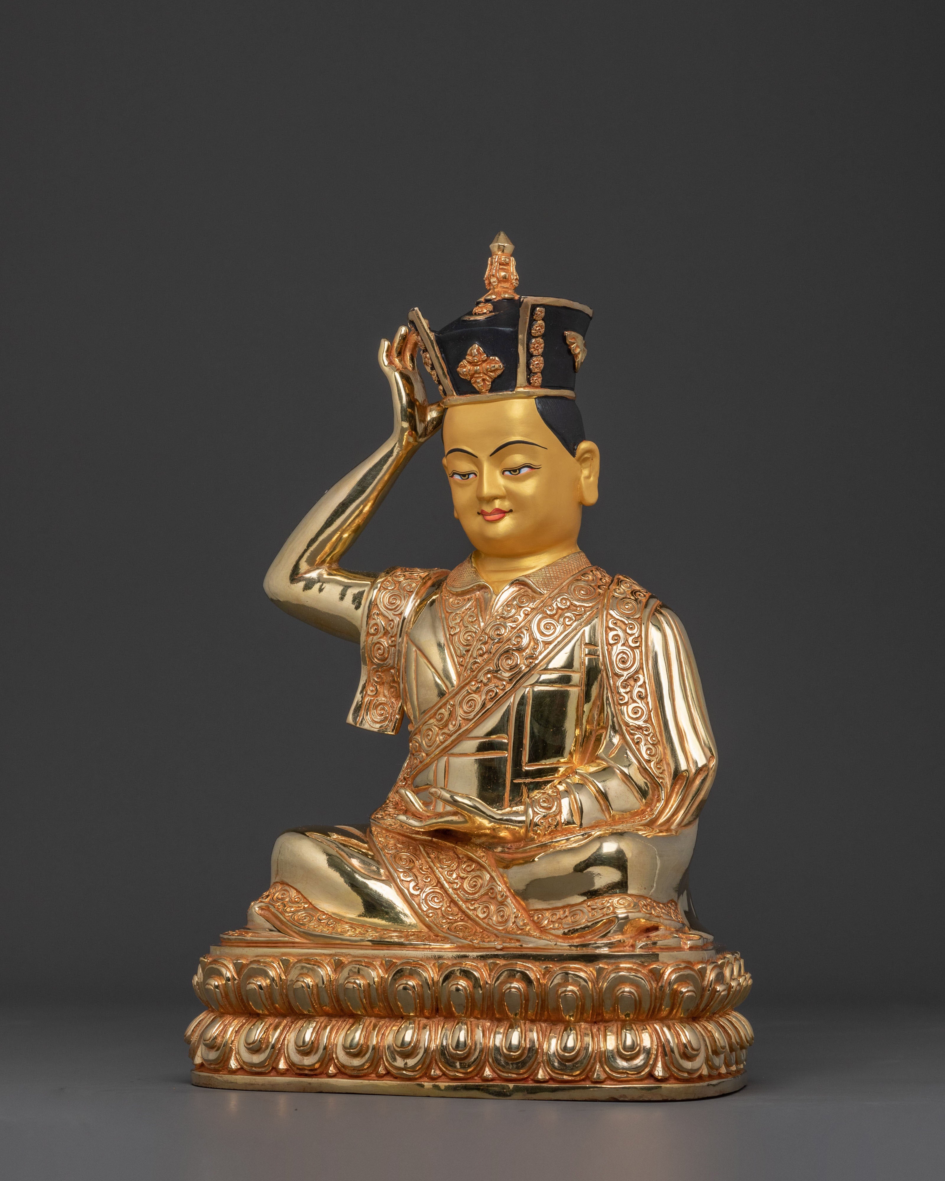 Karmapa Traditional Statue | Spiritual Home Decor