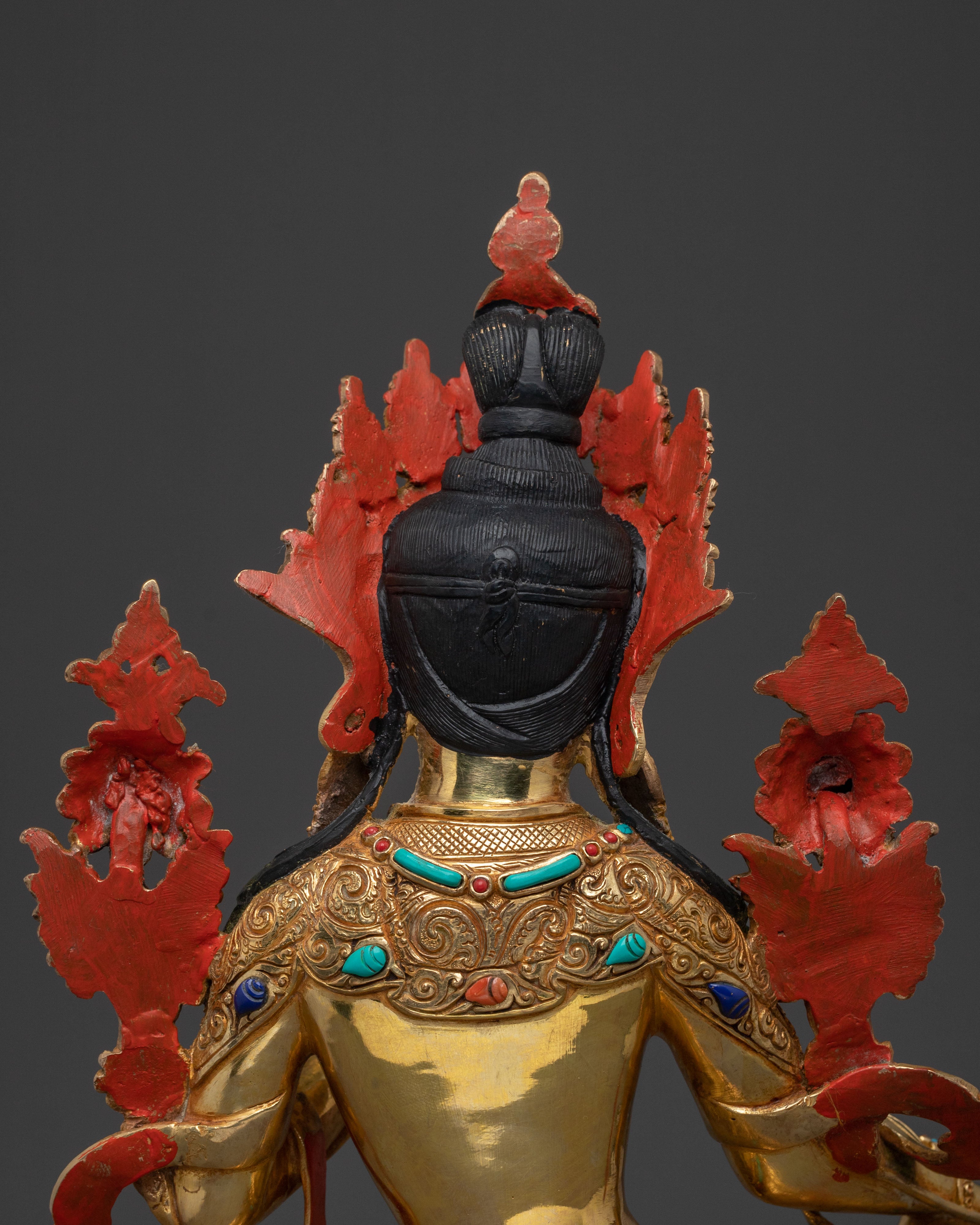 Goddess Green Tara Statue | Mother Figurine