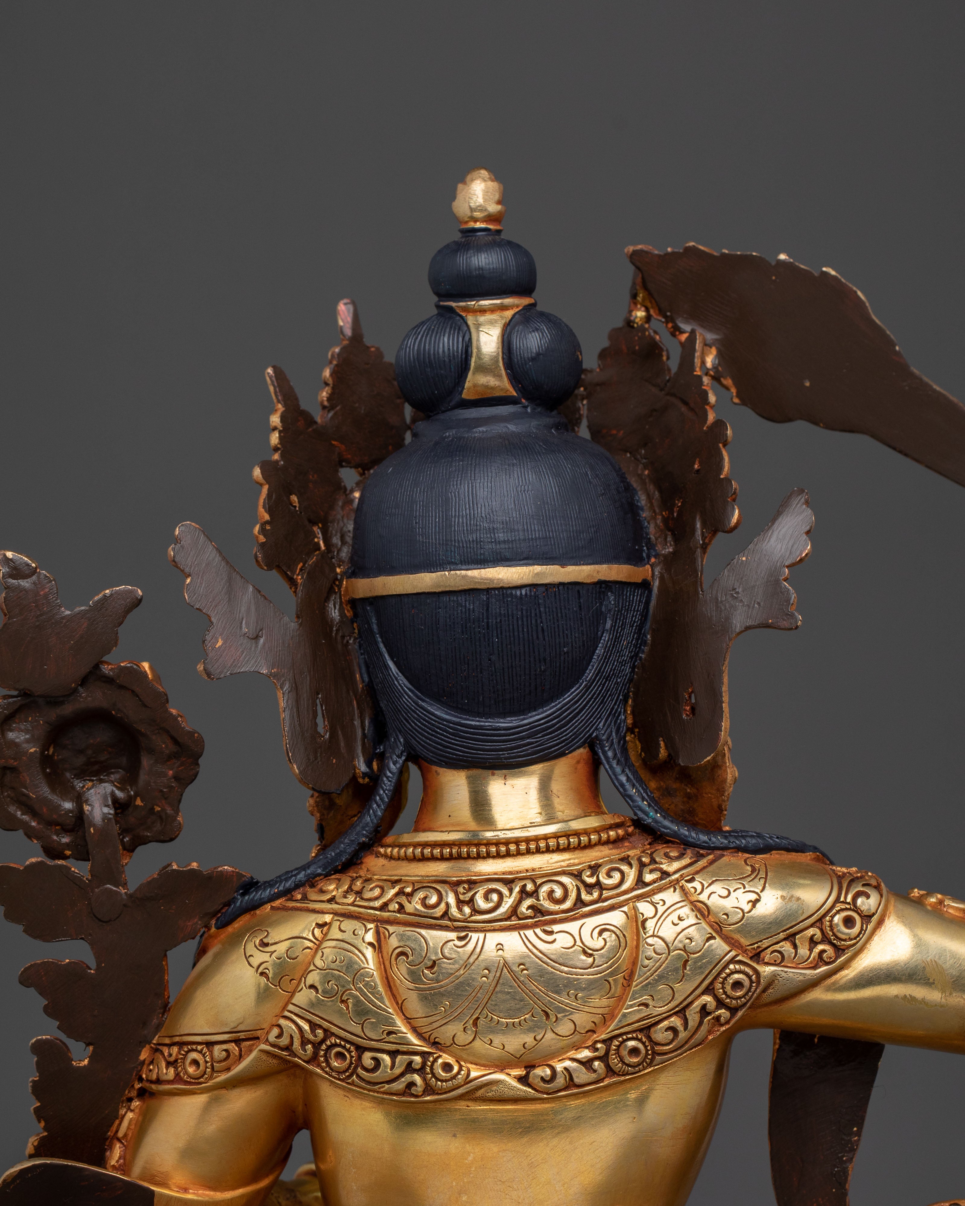 Manjushri Wisdom Buddha Sculpture | Traditional Sacred Sculpture