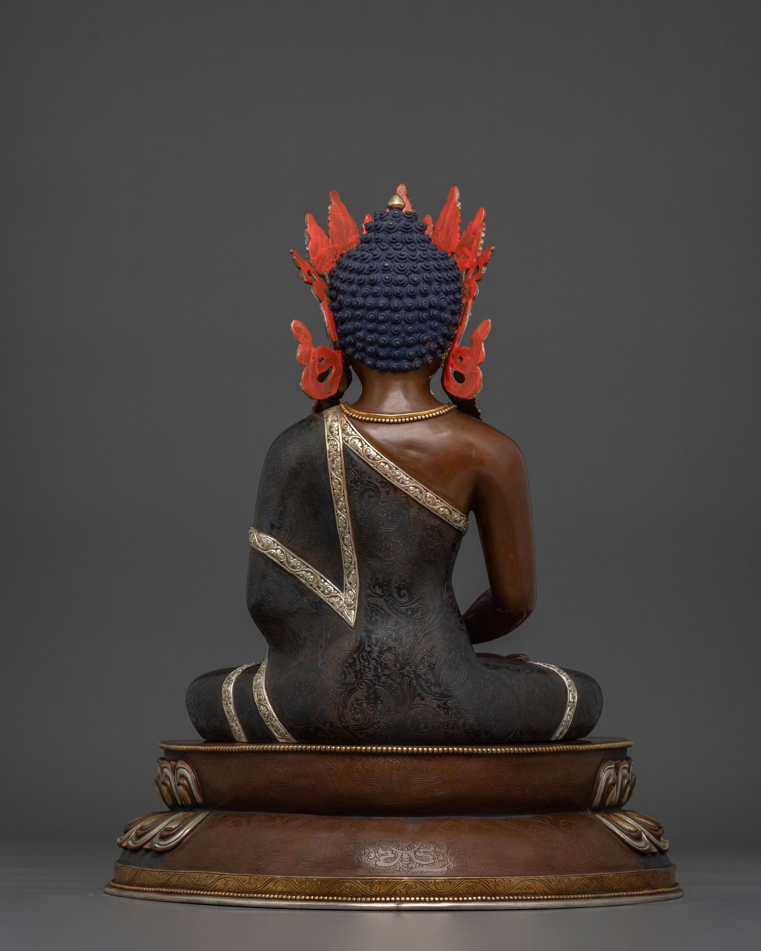 Pure Land Figurine of Amitabha Buddha | Sacred Tibetan Buddhist Figurine
