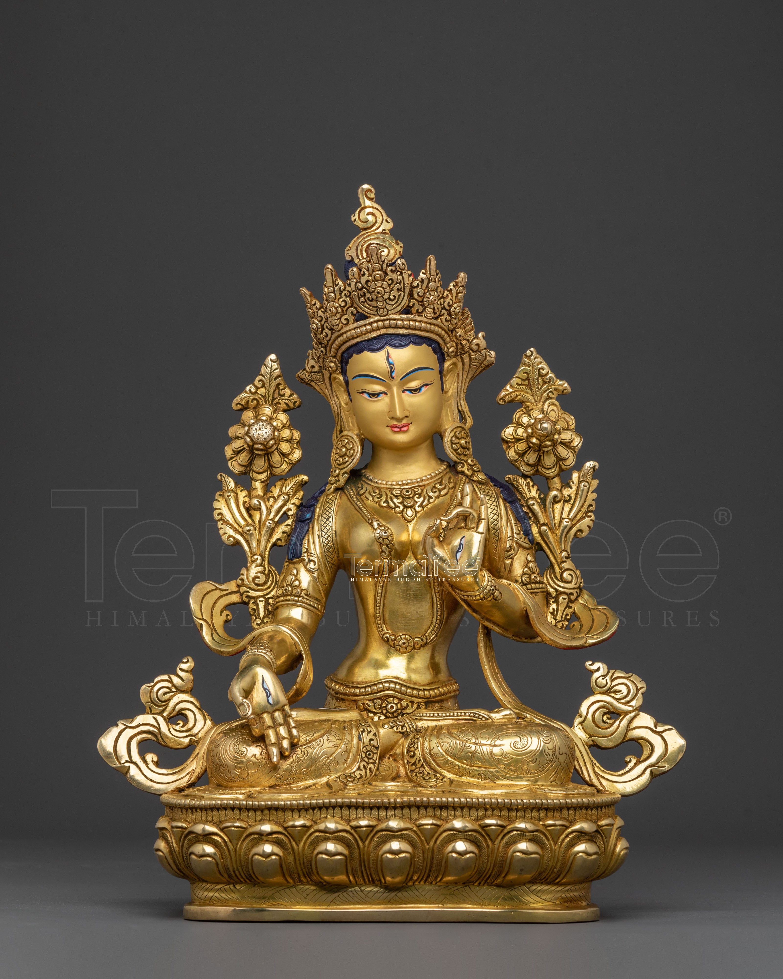 White Tara Statue 