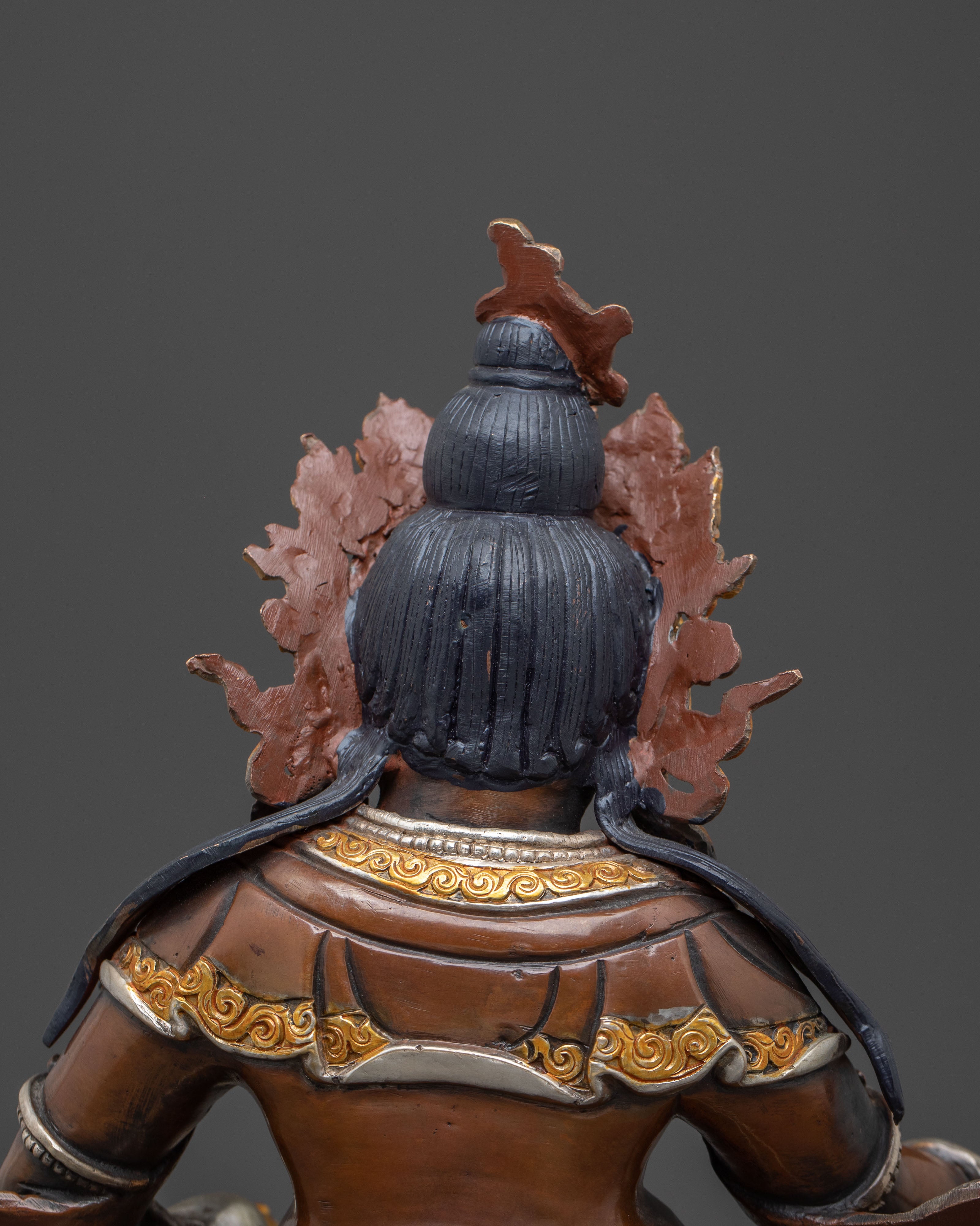 Dzambhala Wealth Guardian Statue | Handcrafted Prosperity Icon