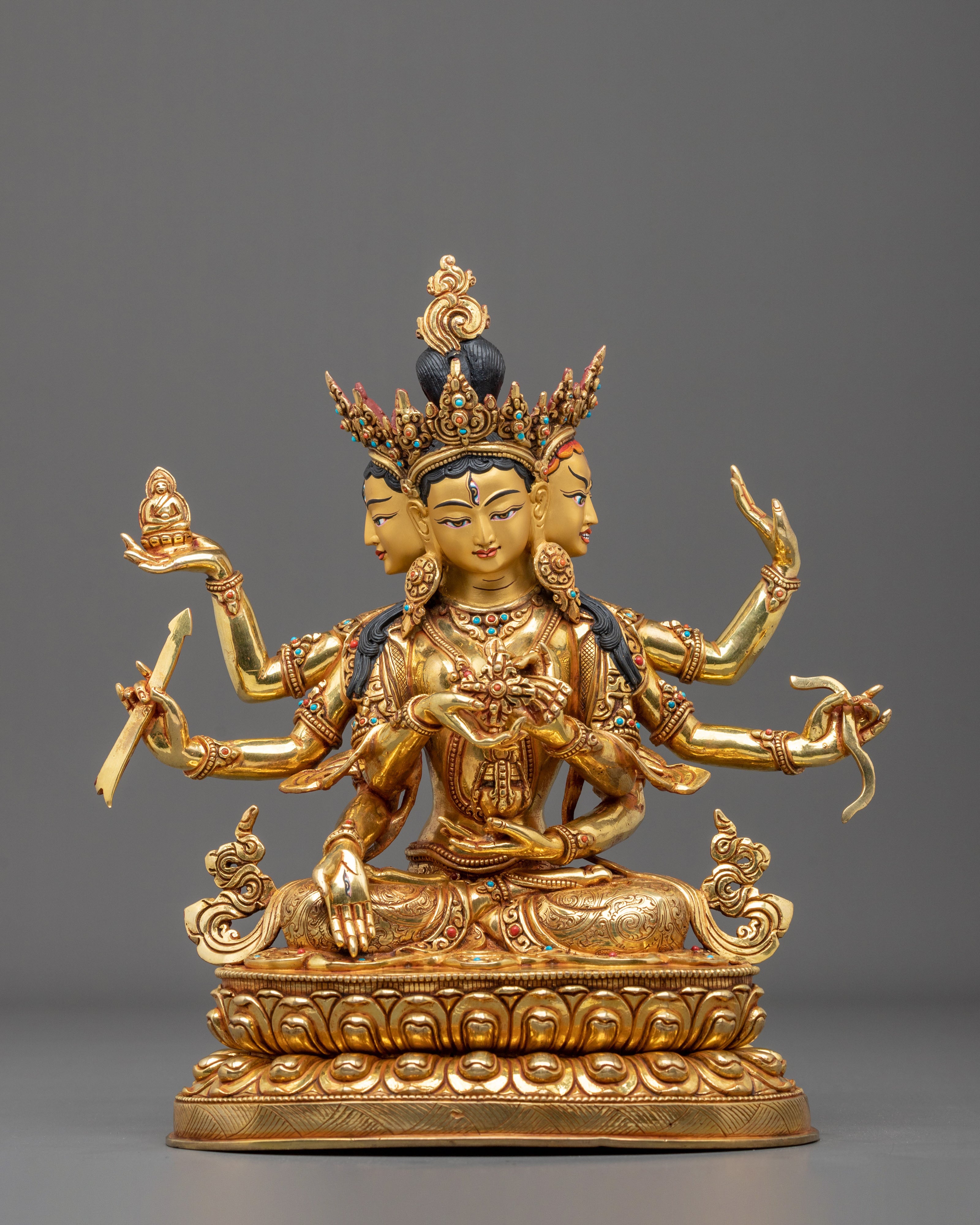 Namgyalma Statue of Protection | Copper Figurine