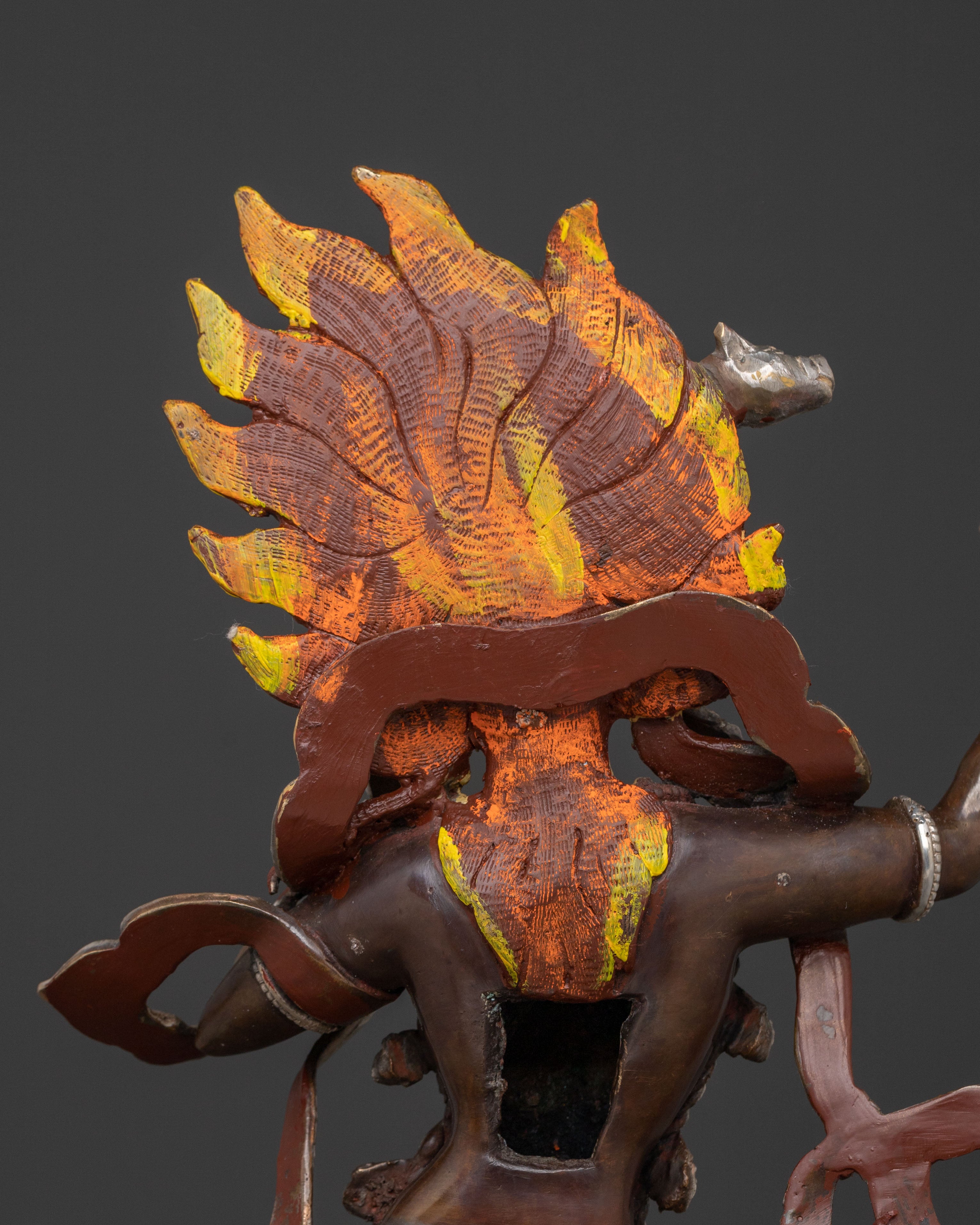 Handcrafted Dorje Phagmo Statue: Home Decor