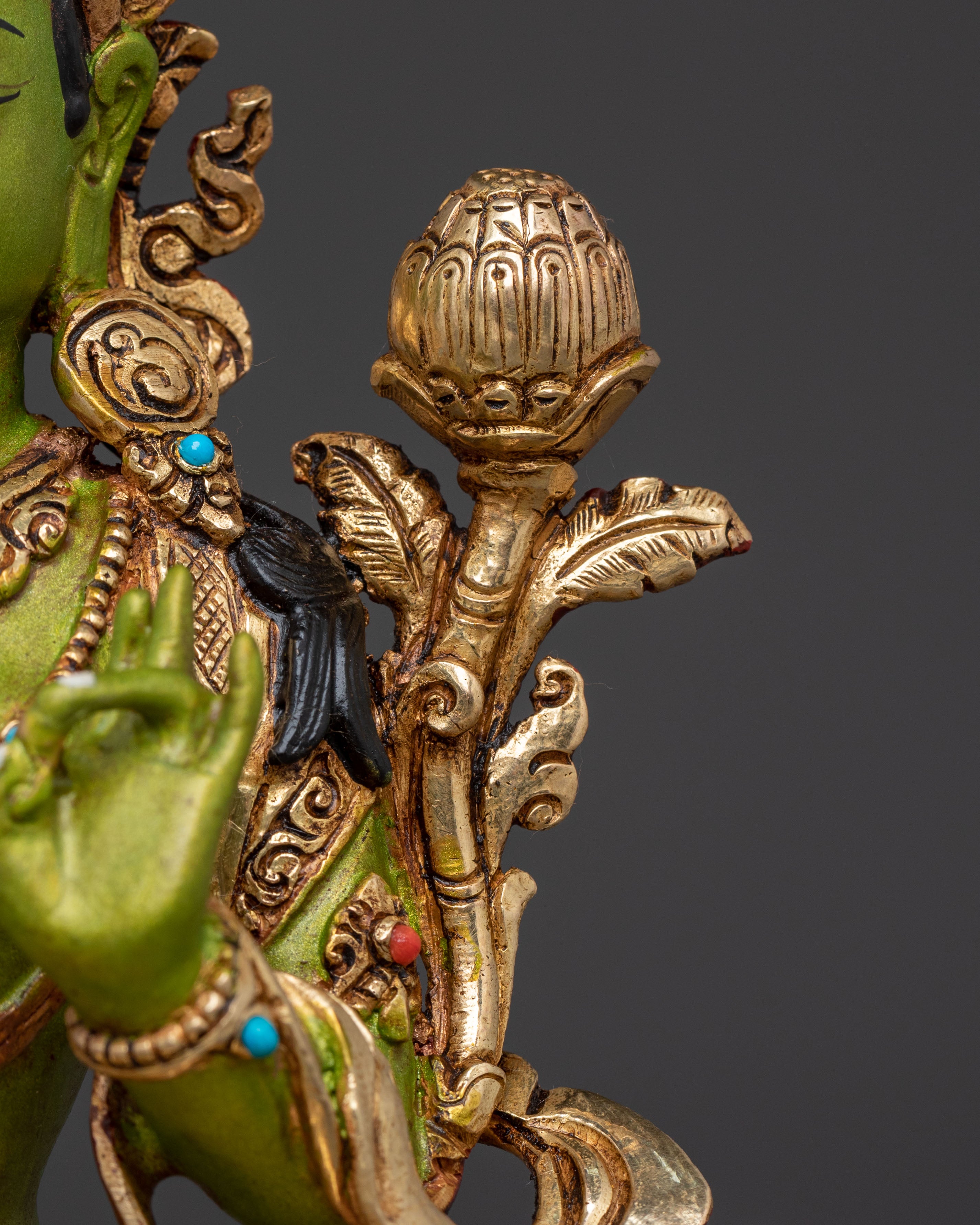 Green Tara Divine Statue | Compassion Figure