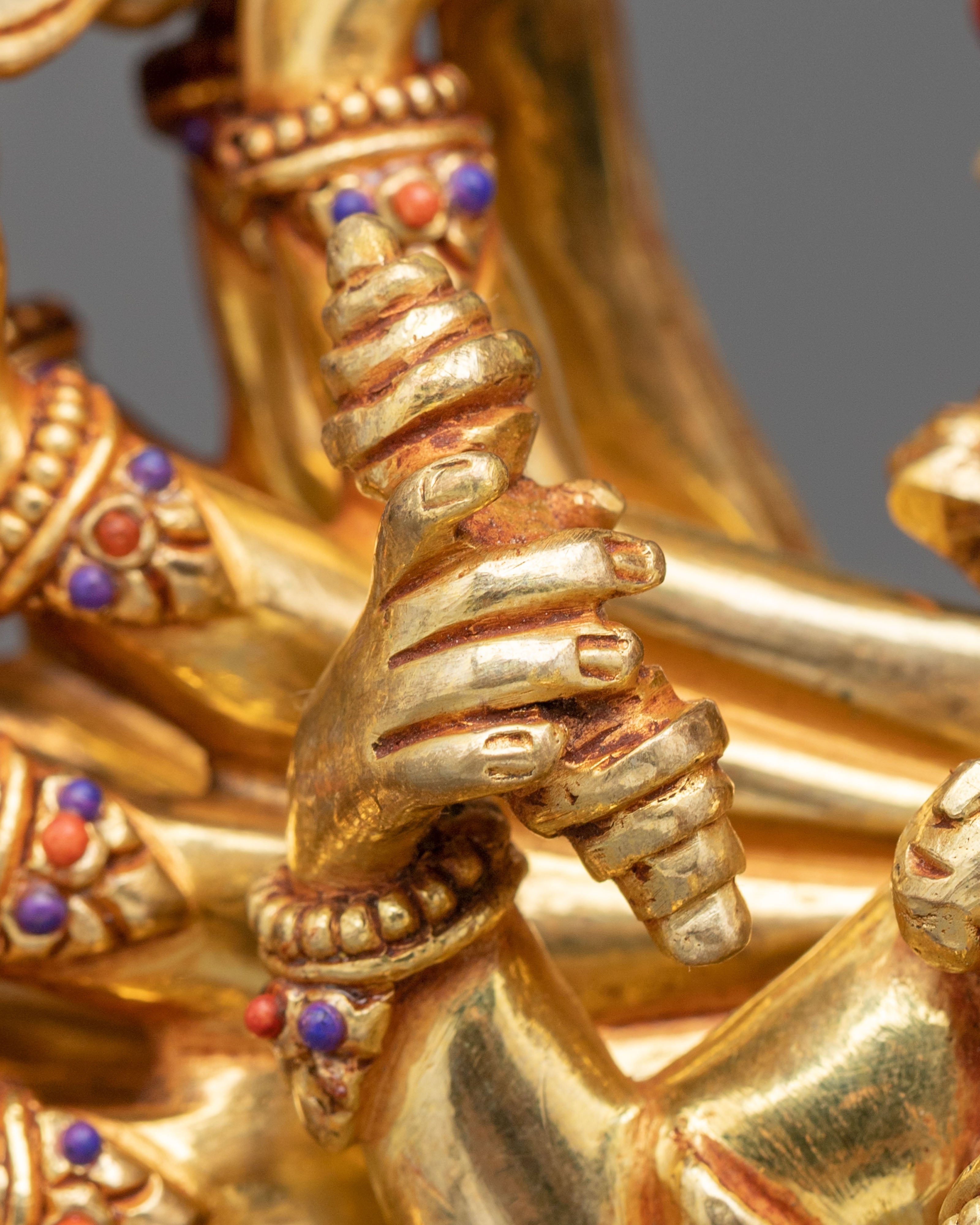 Dharma Protector Yamantaka Statue | Wrathful Conqueror of Death