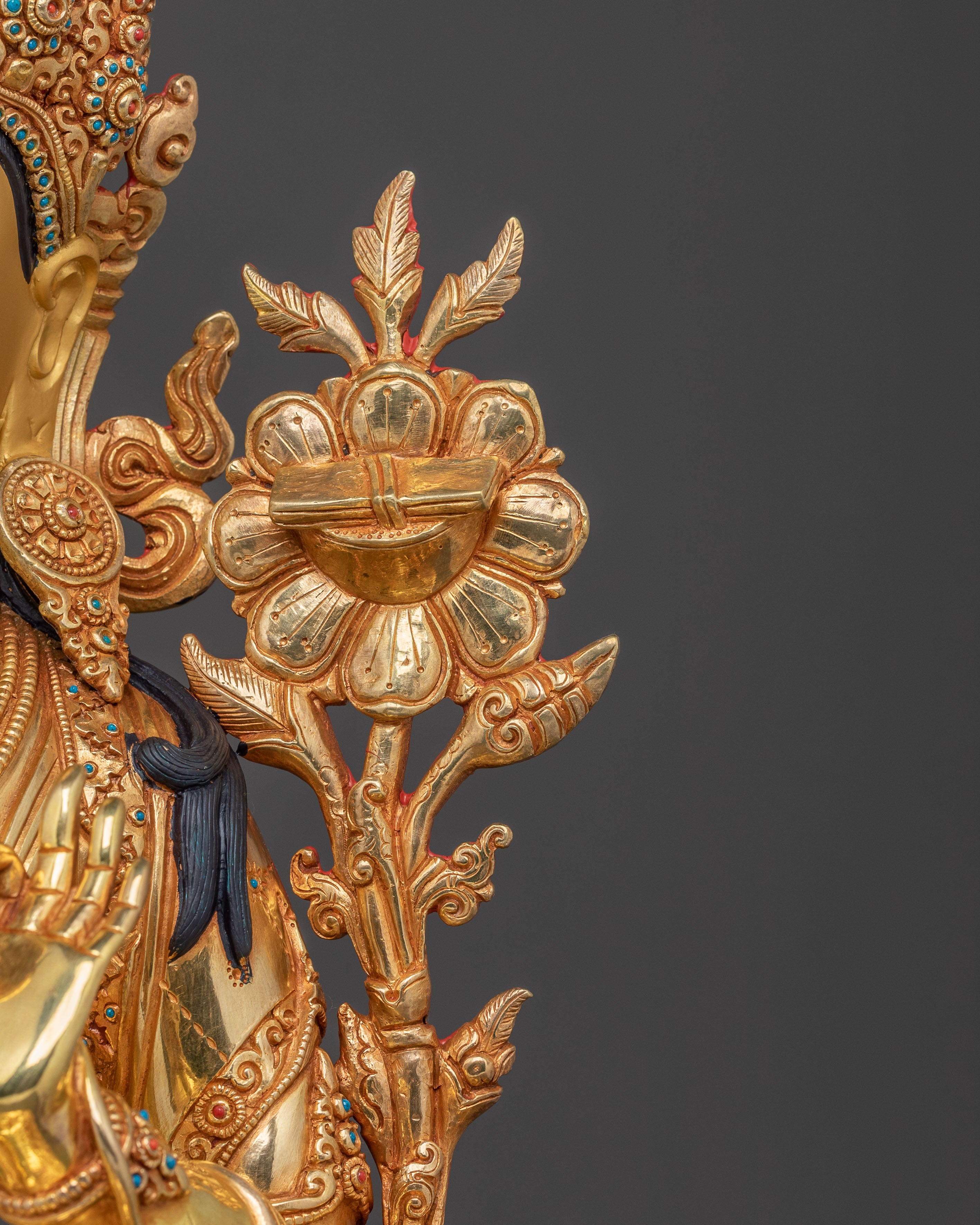 Fearless Bodhisattva Manjushri Statue