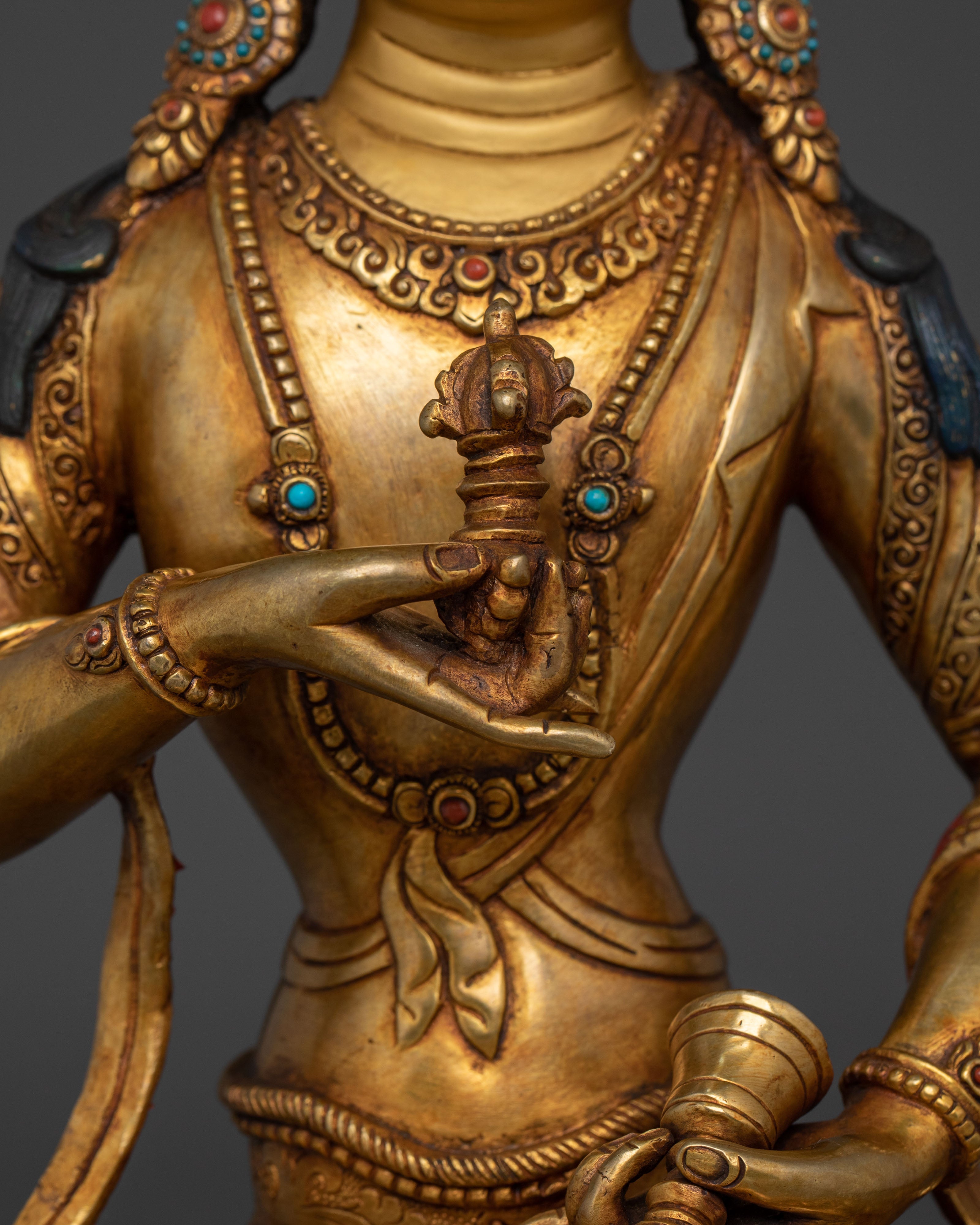 Vajrasattva Statue | Tibetan Purification Deity