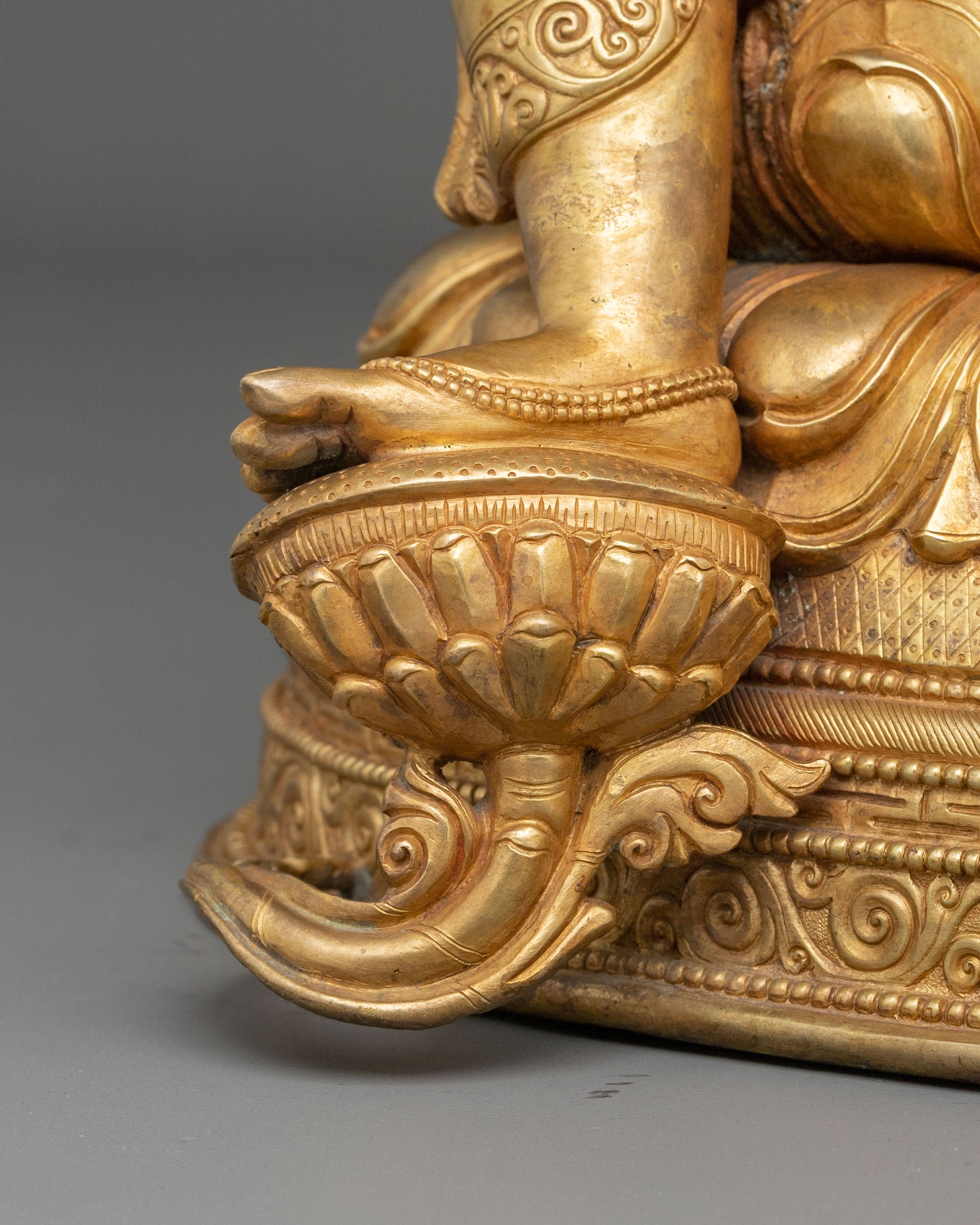 Exquisite Green Tara Statue for Buddhist Altar | Sacred Buddhist Altar Decor