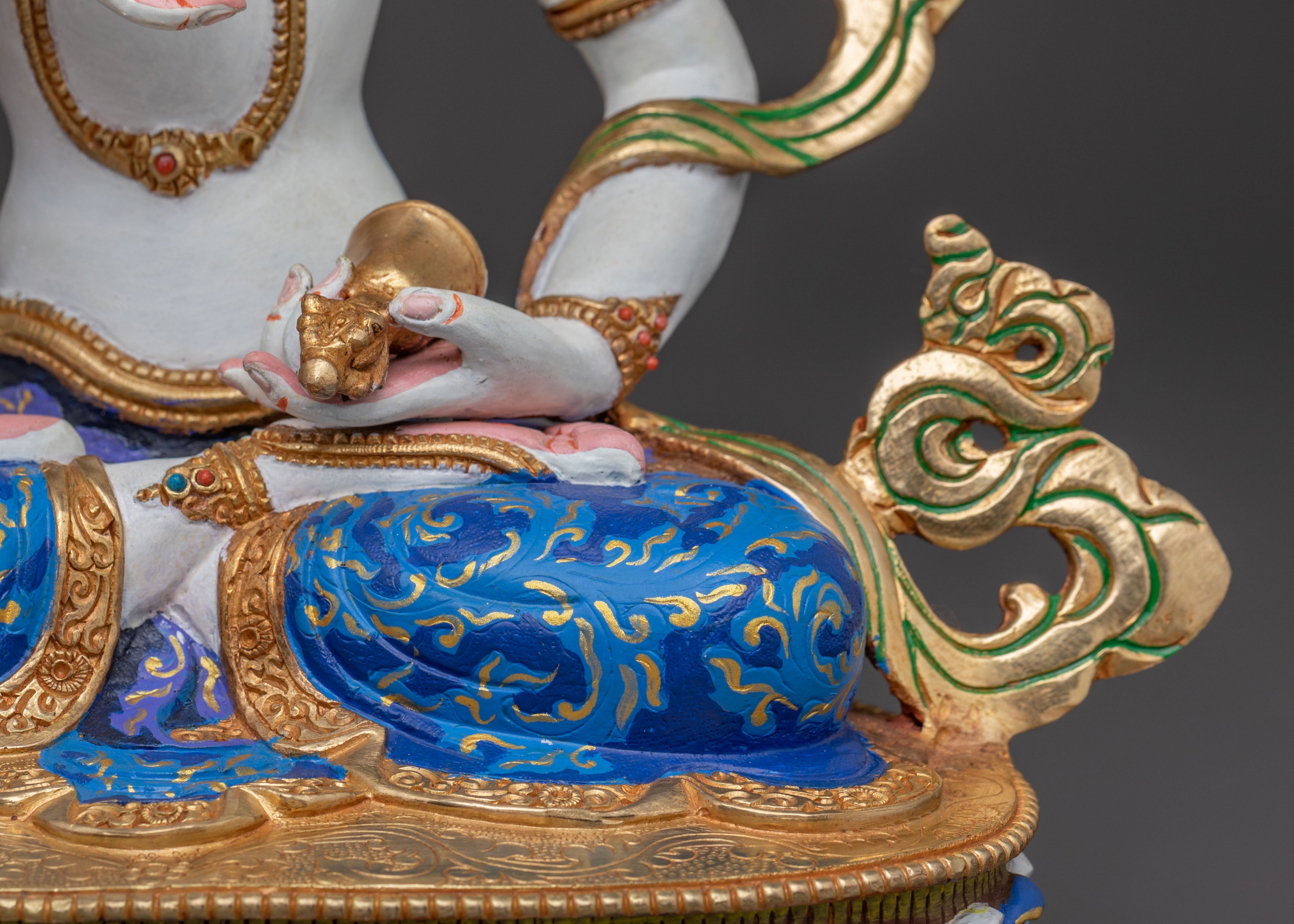 Purification Vajrasattva Statue: Handcrafted Devotion