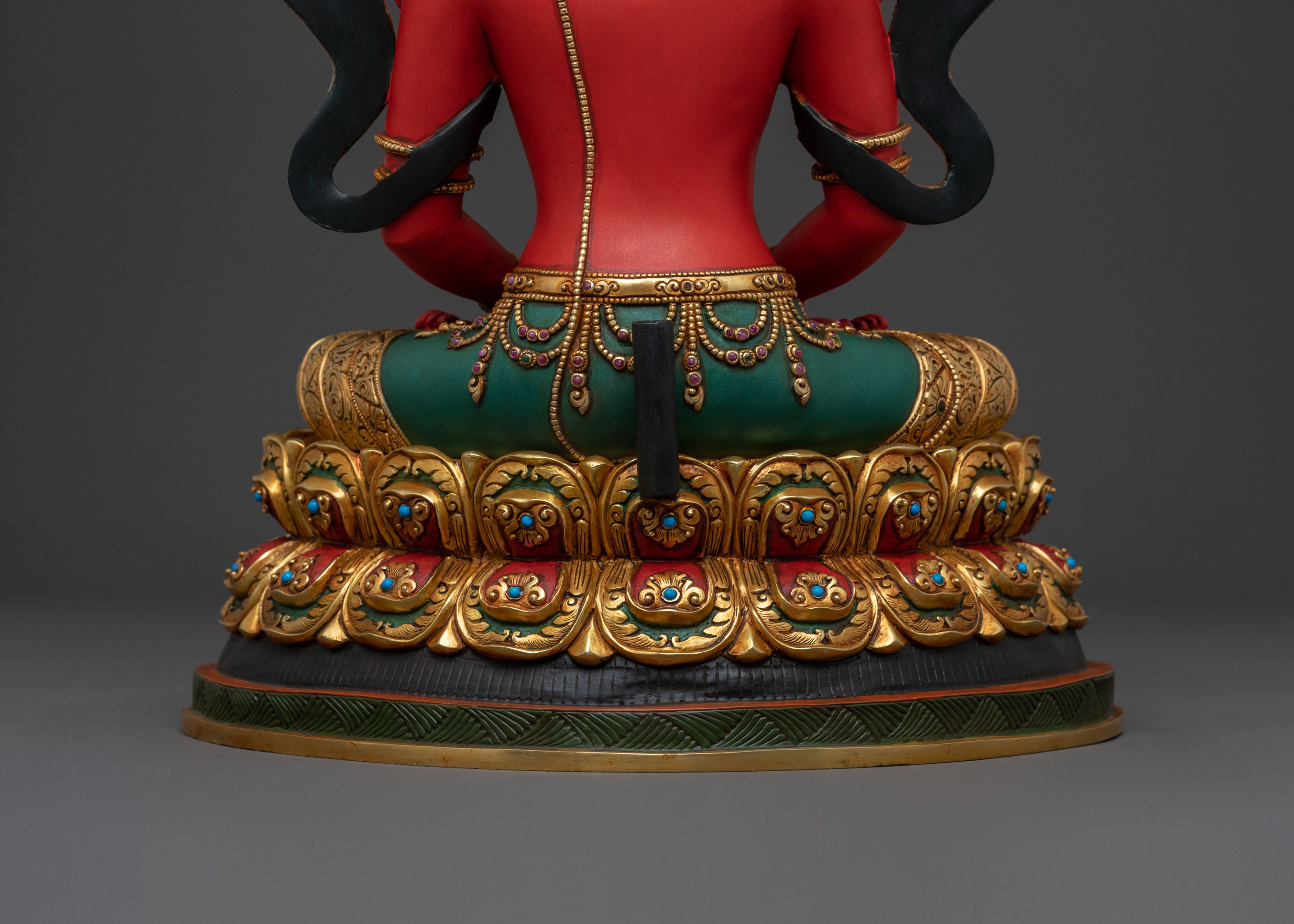 Majestic Amitayus Statue | Spiritual Home Decor