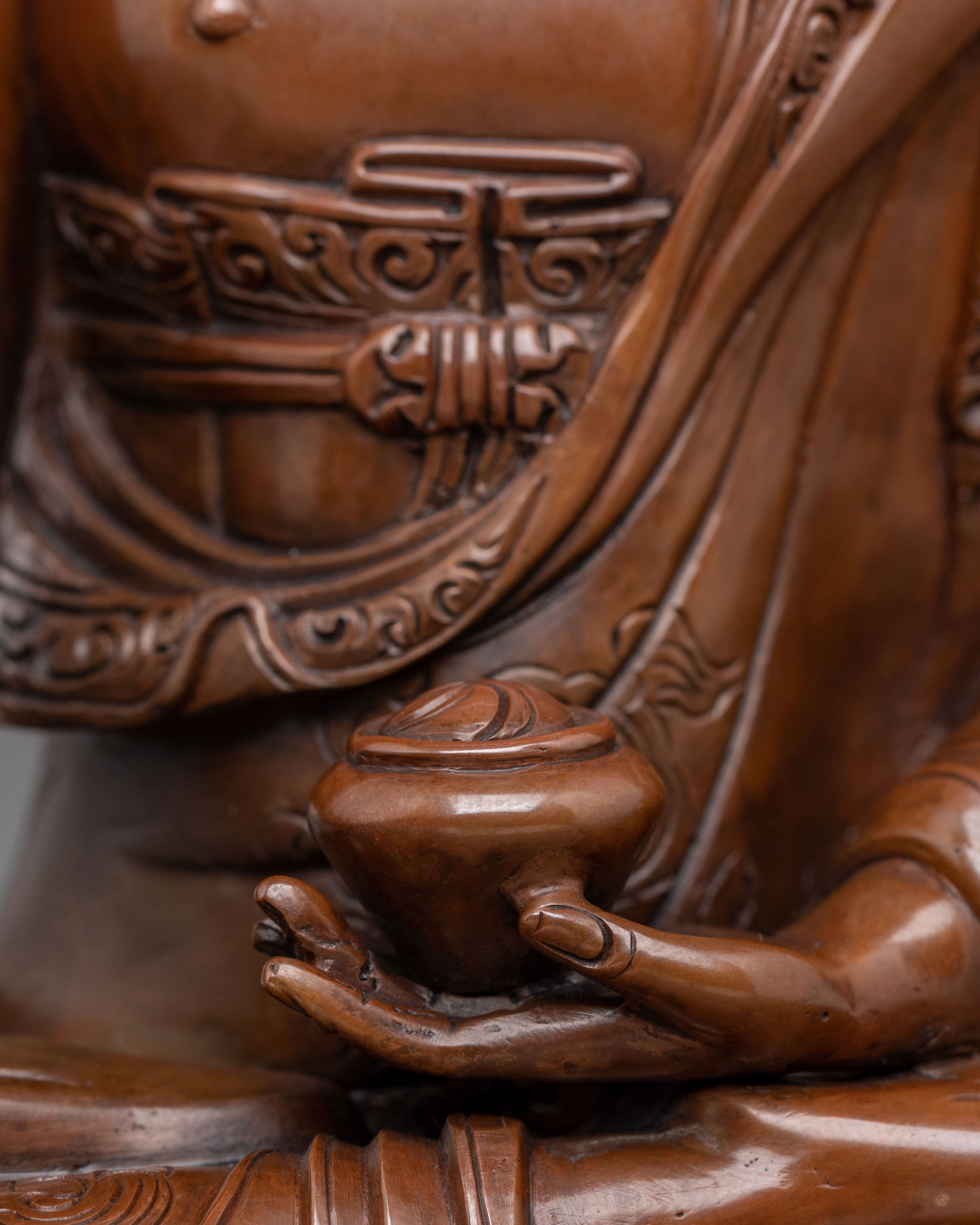 Shakyamuni Buddha Oxidized Copper Statue | Enlightened One
