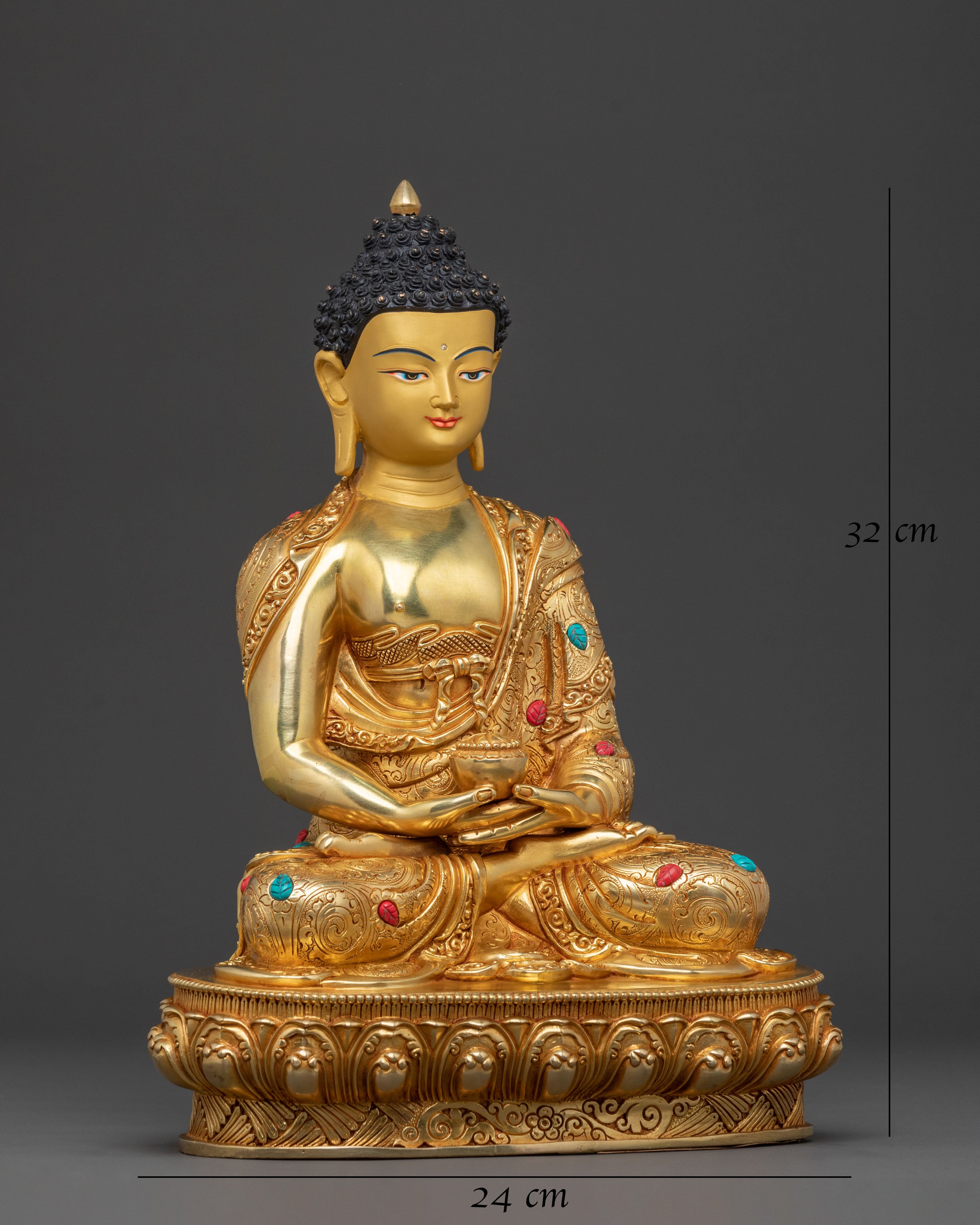 Amitabha Buddha Statue of Enlightenment | Spiritual Decor