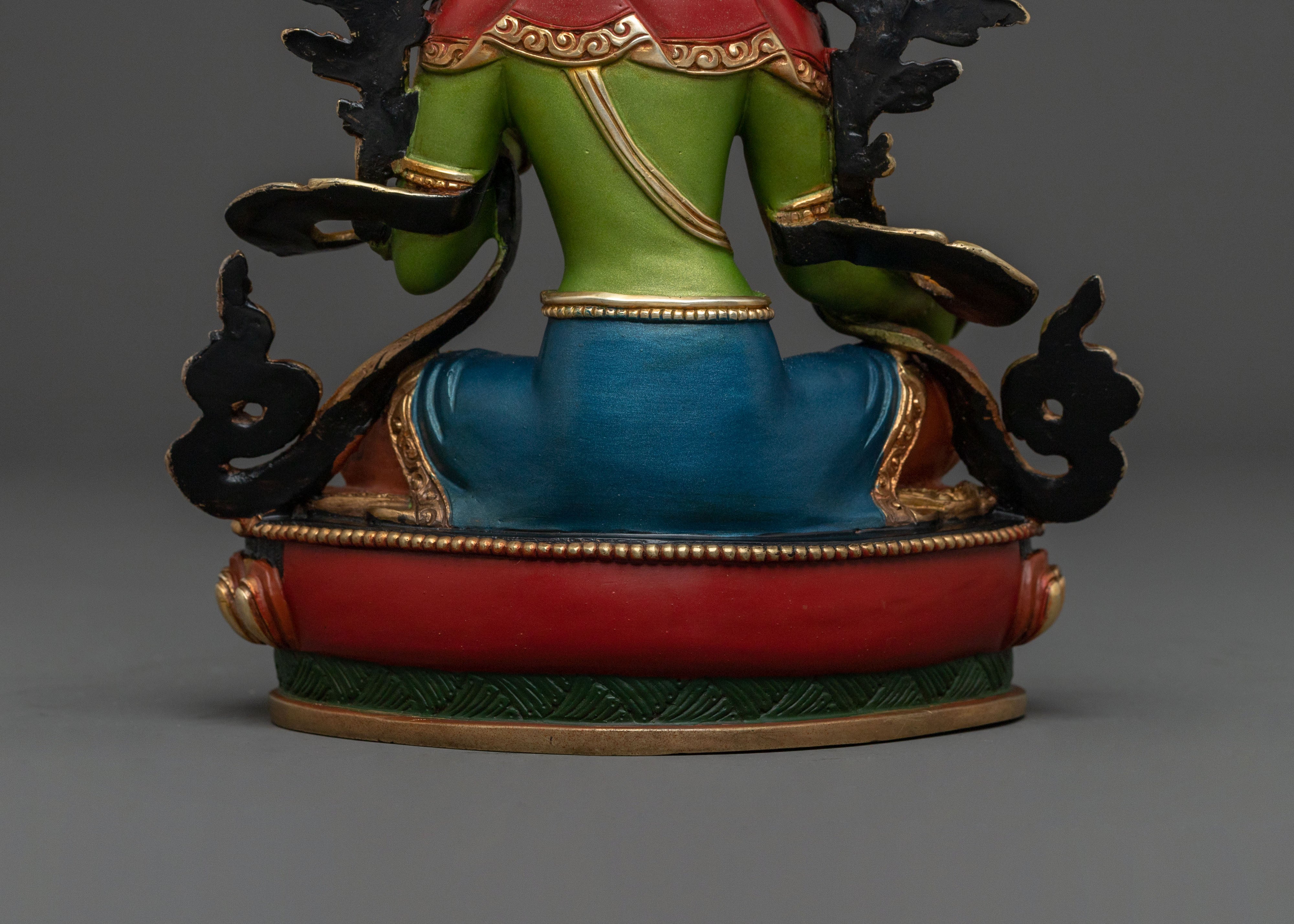 Green Tara's Blessing Statue | Sacred Decor