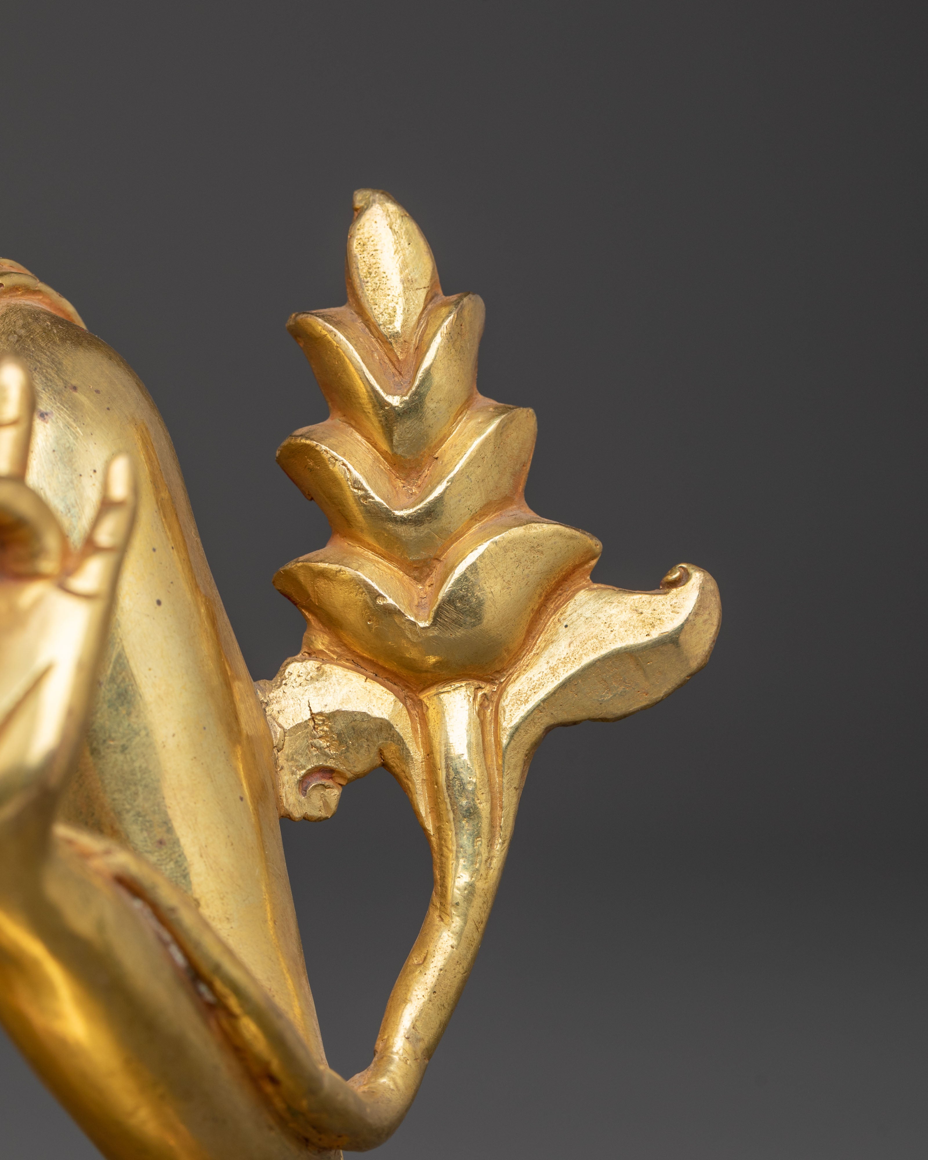 Tara Sacred Statue – Handcrafted Gilded Copper