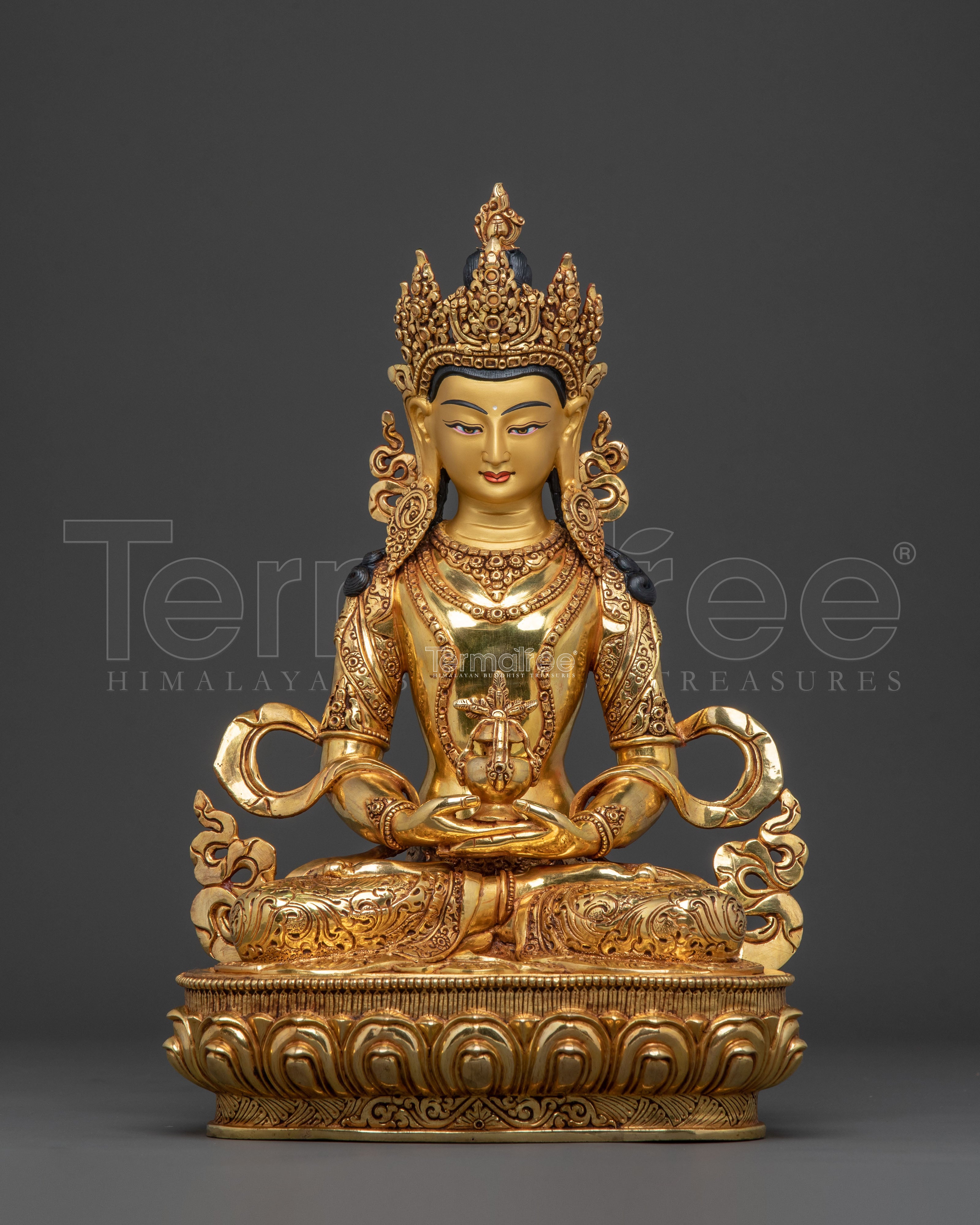 Amitayus Immortal Life Statue | Himalayan Shrine Art