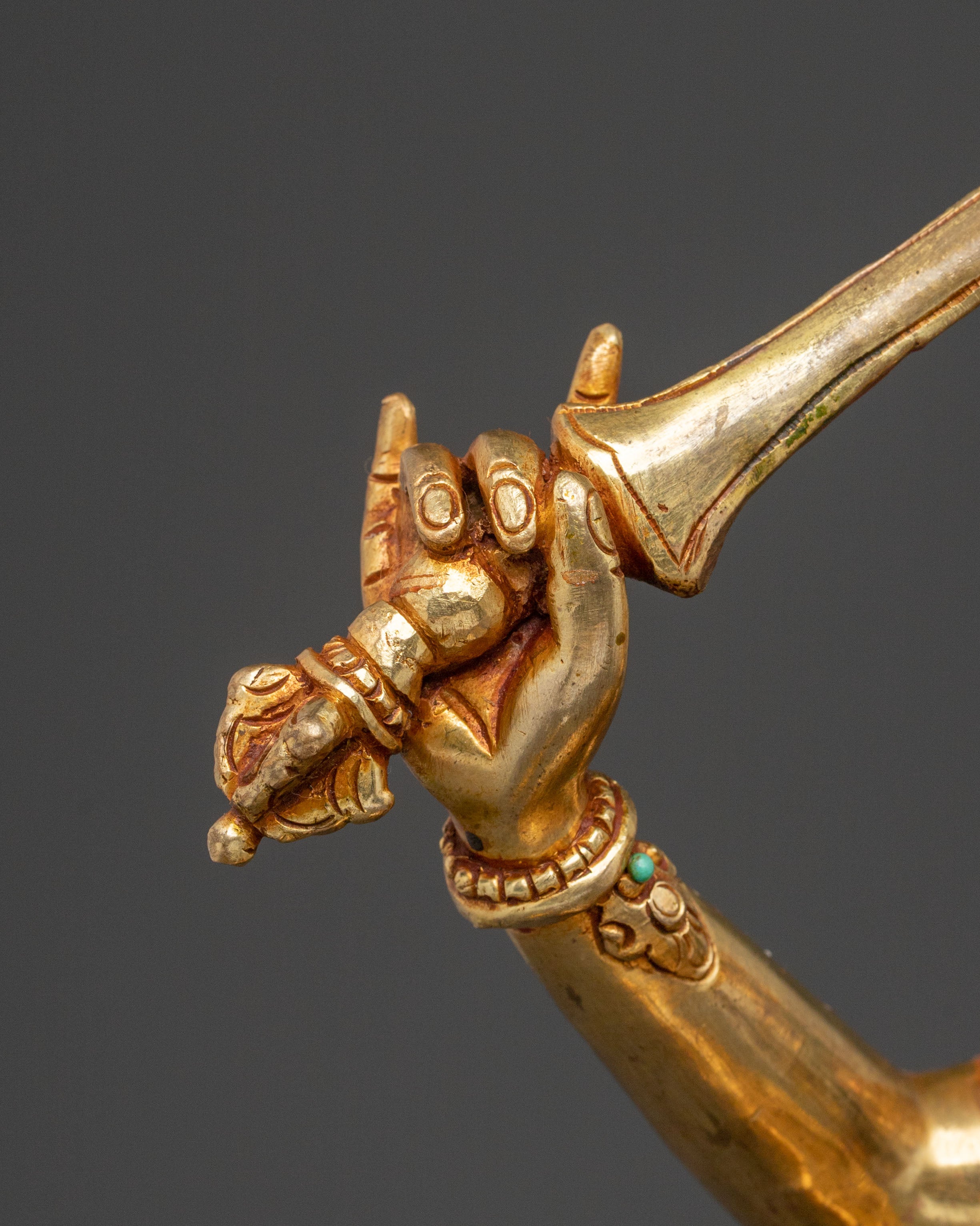 Manjushri Statue: Embodiment of Wisdom