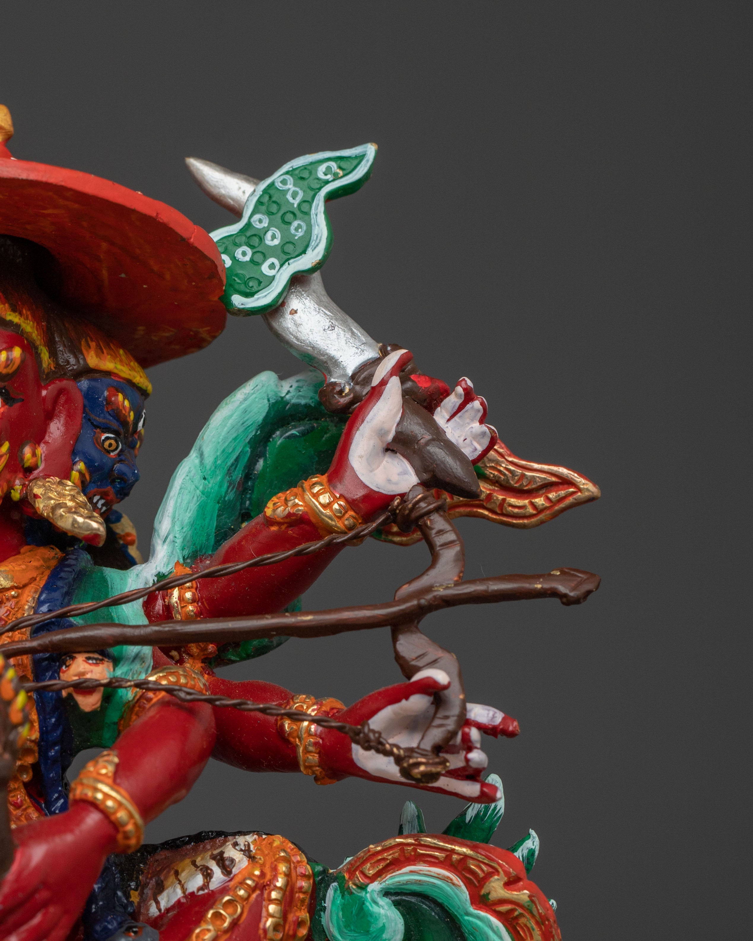 Pehar Gyalpo Figurine | Tibetan Buddhist Protector