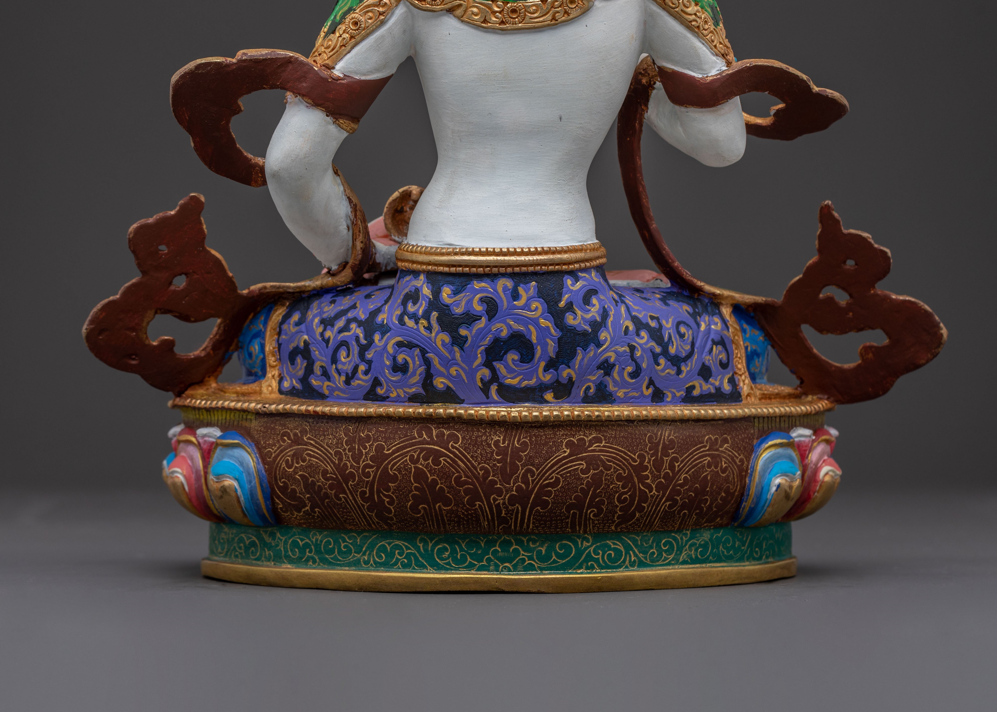Purification Vajrasattva Statue: Handcrafted Devotion