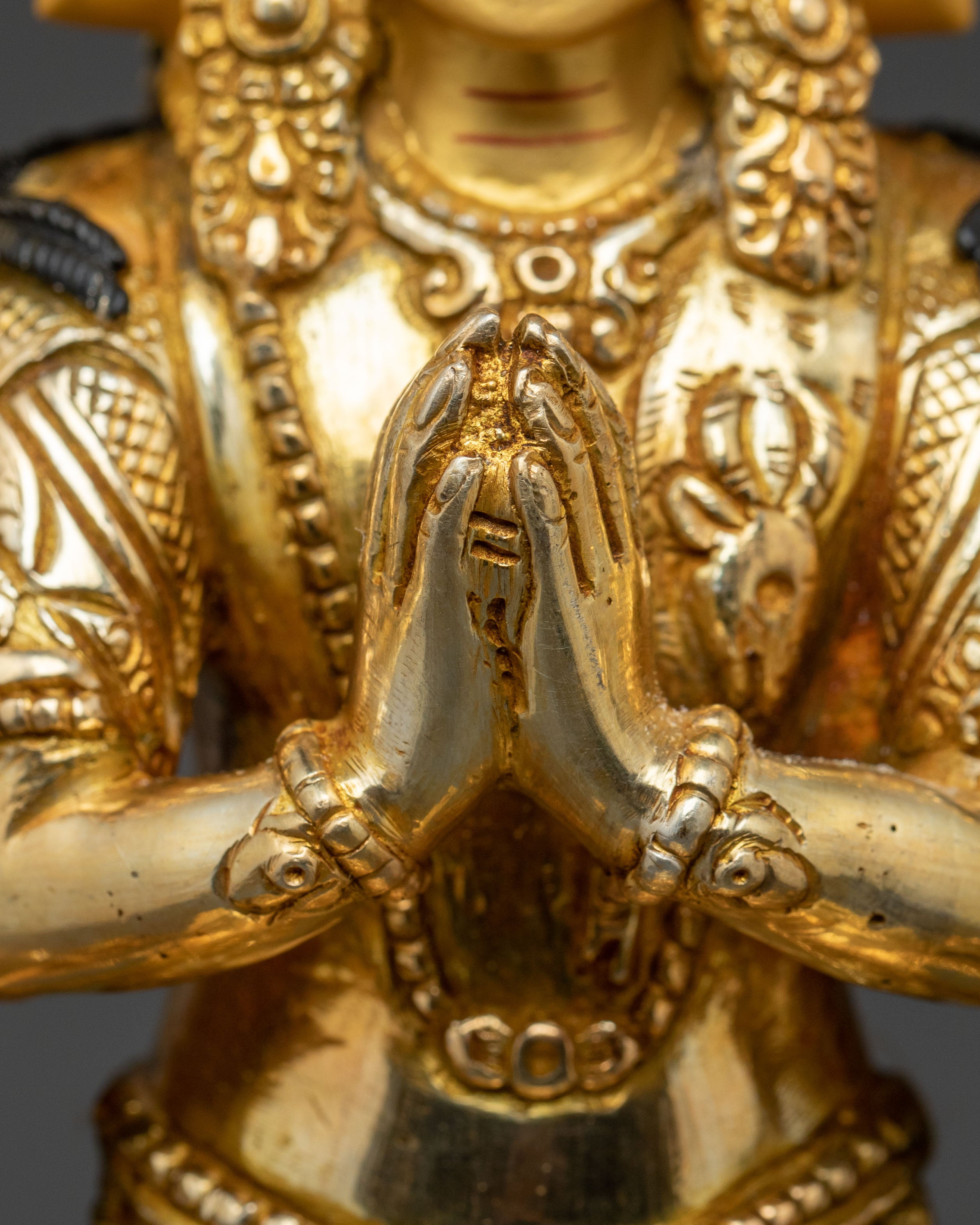 Nepalese 1000 Armed Chenrezig Statue | Tibetan Bodhisattva of Compassion