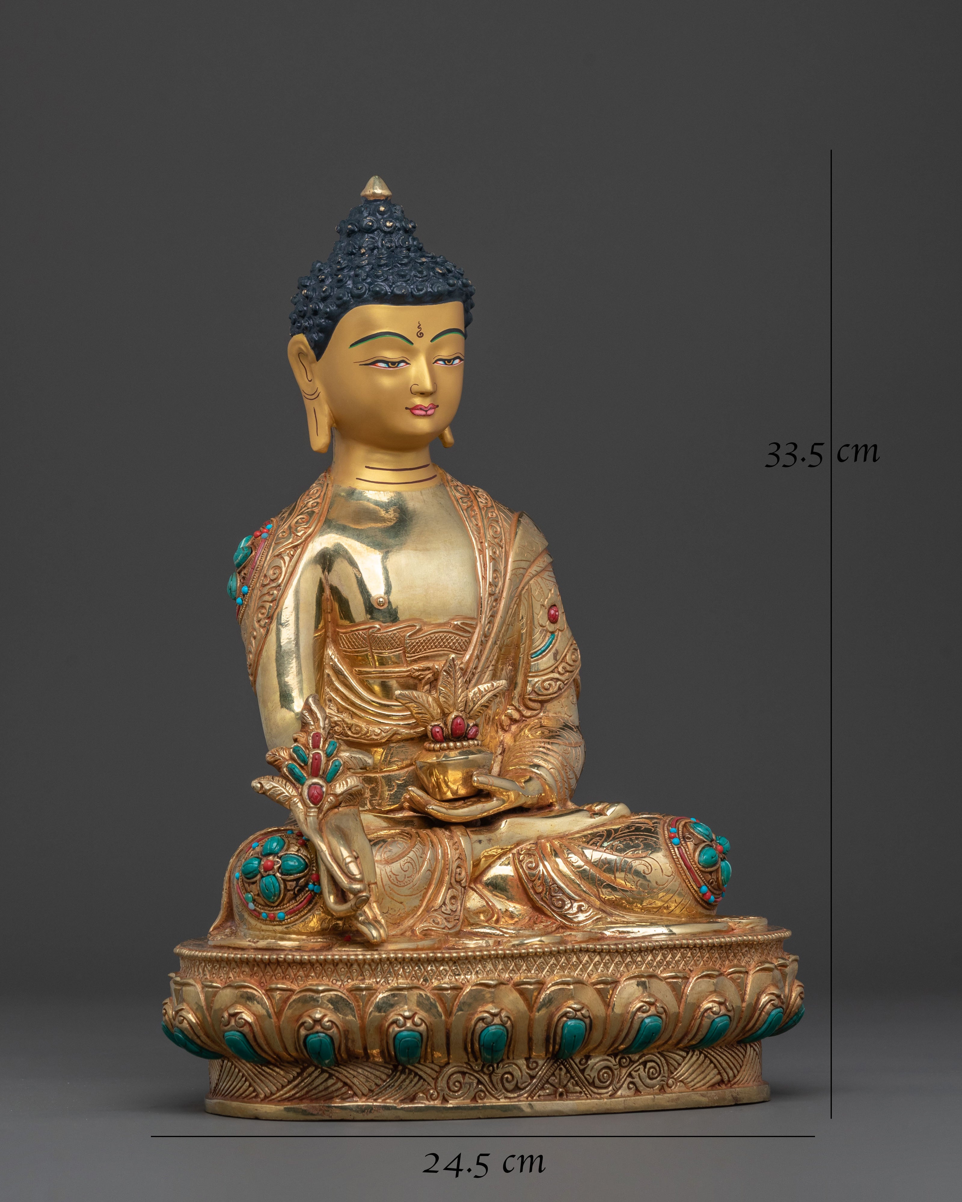 Bhaiṣajyaguru Traditional Statue: Spiritual Healer