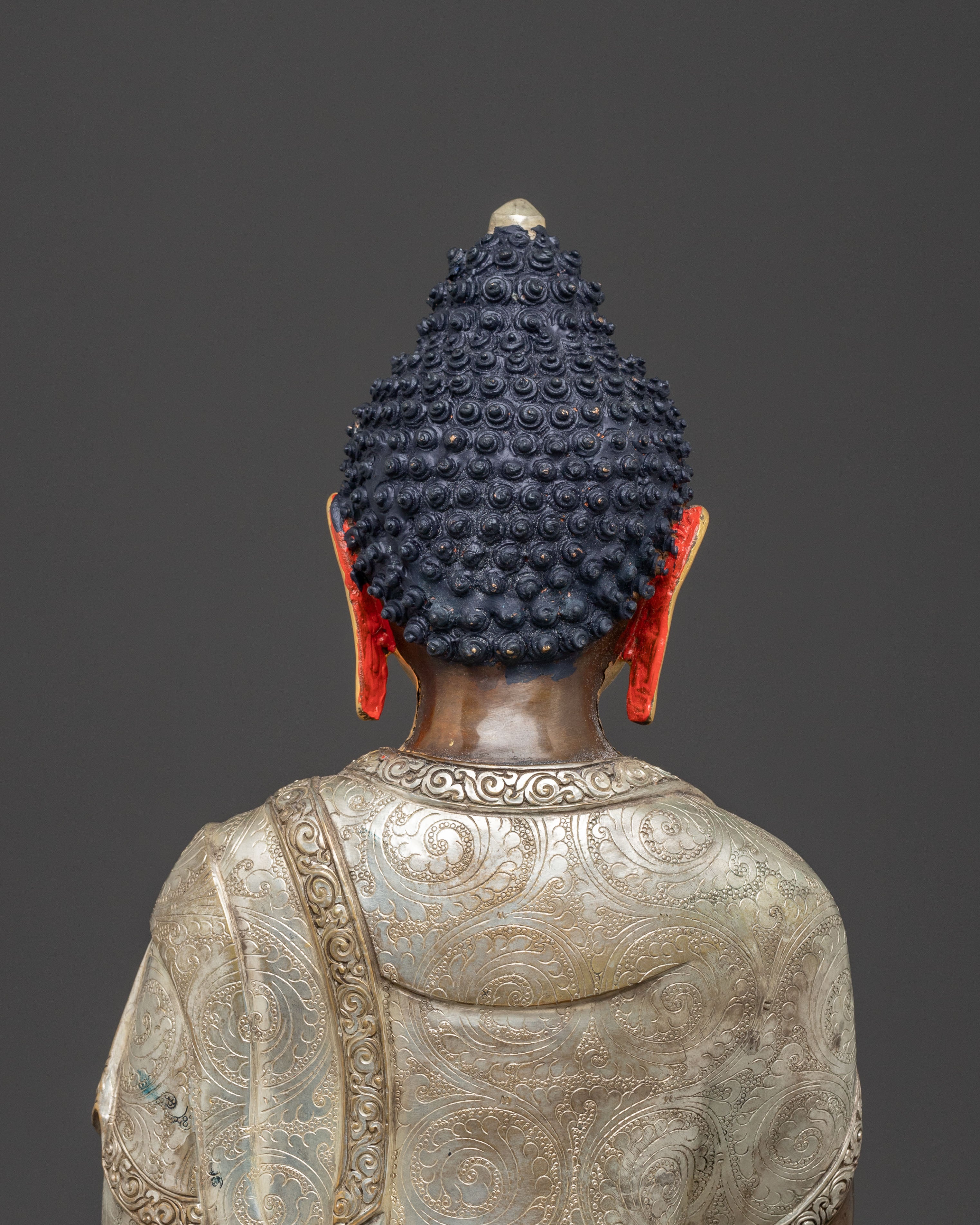 Handmade Amitabha Buddha Oxidized Statue | Infinite Light Buddha