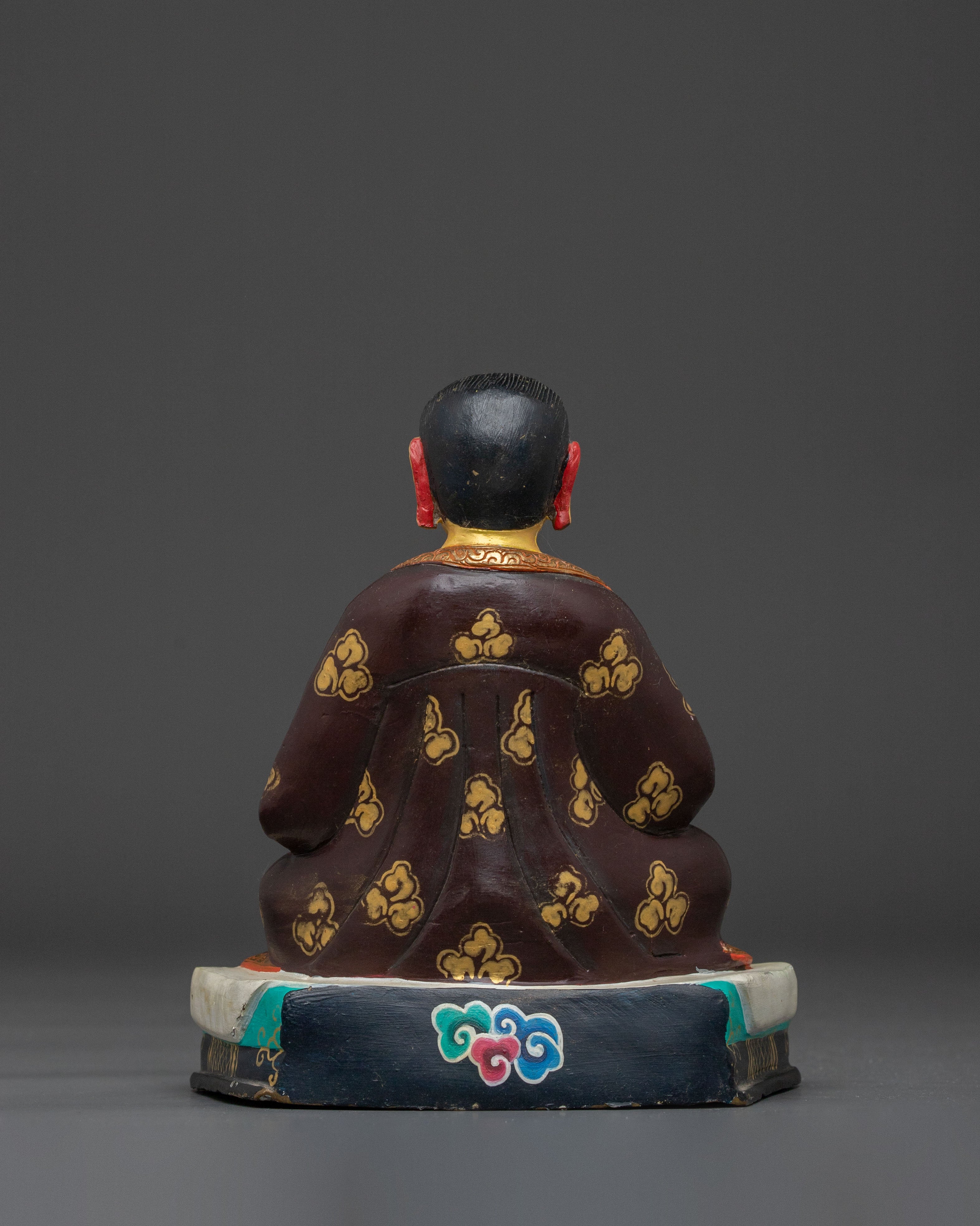 Marpa Buddhist Sacred Statue – Hand-Gilded Copper