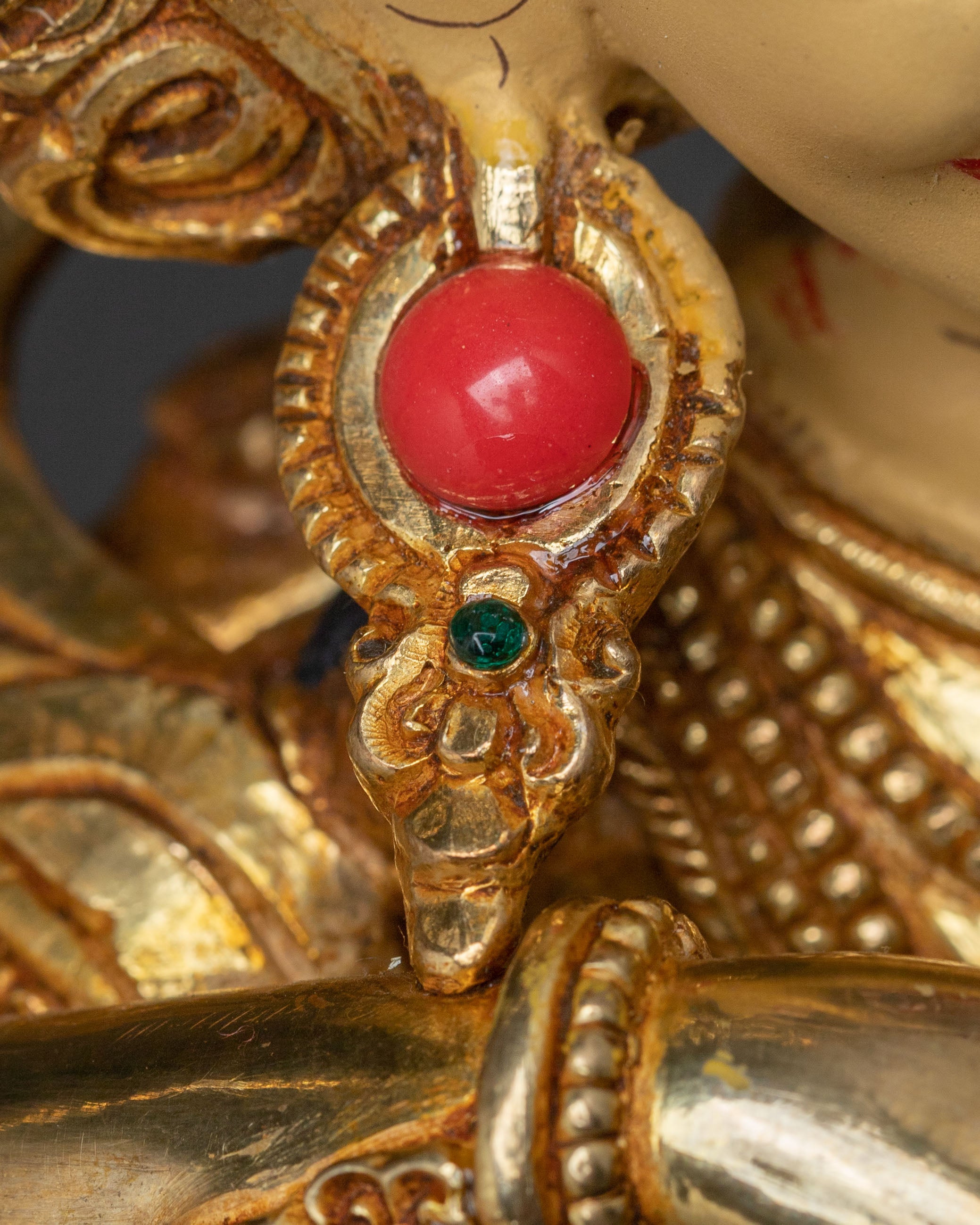 Kurukulla Statue | 24K Gold Glided Buddhist Dakini