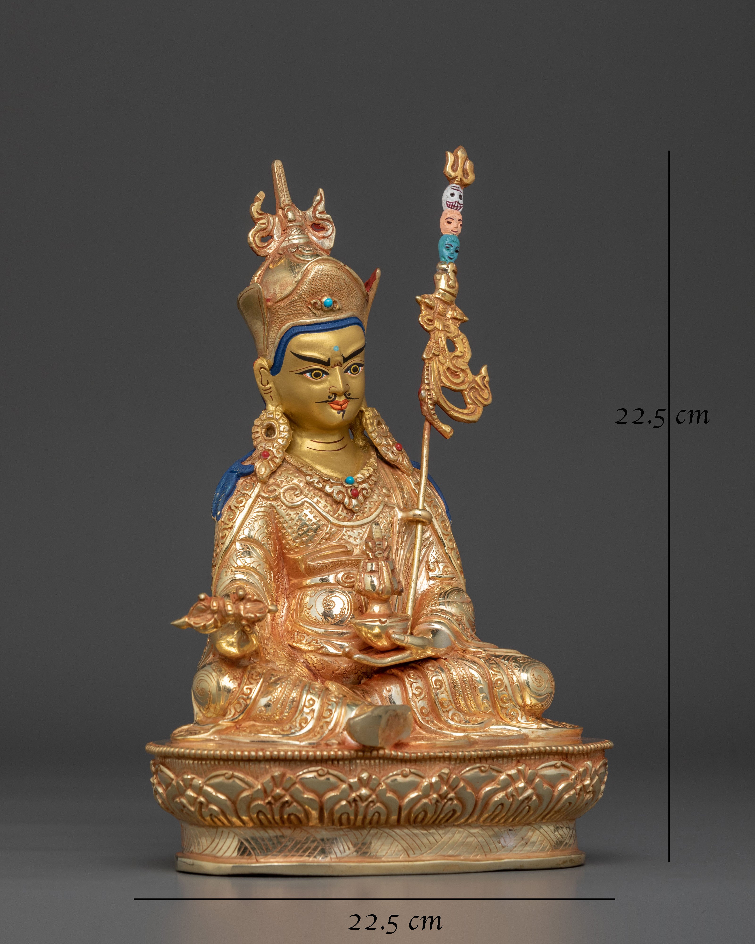 Guru Rinpoche Sculpture | Altar Home Decor