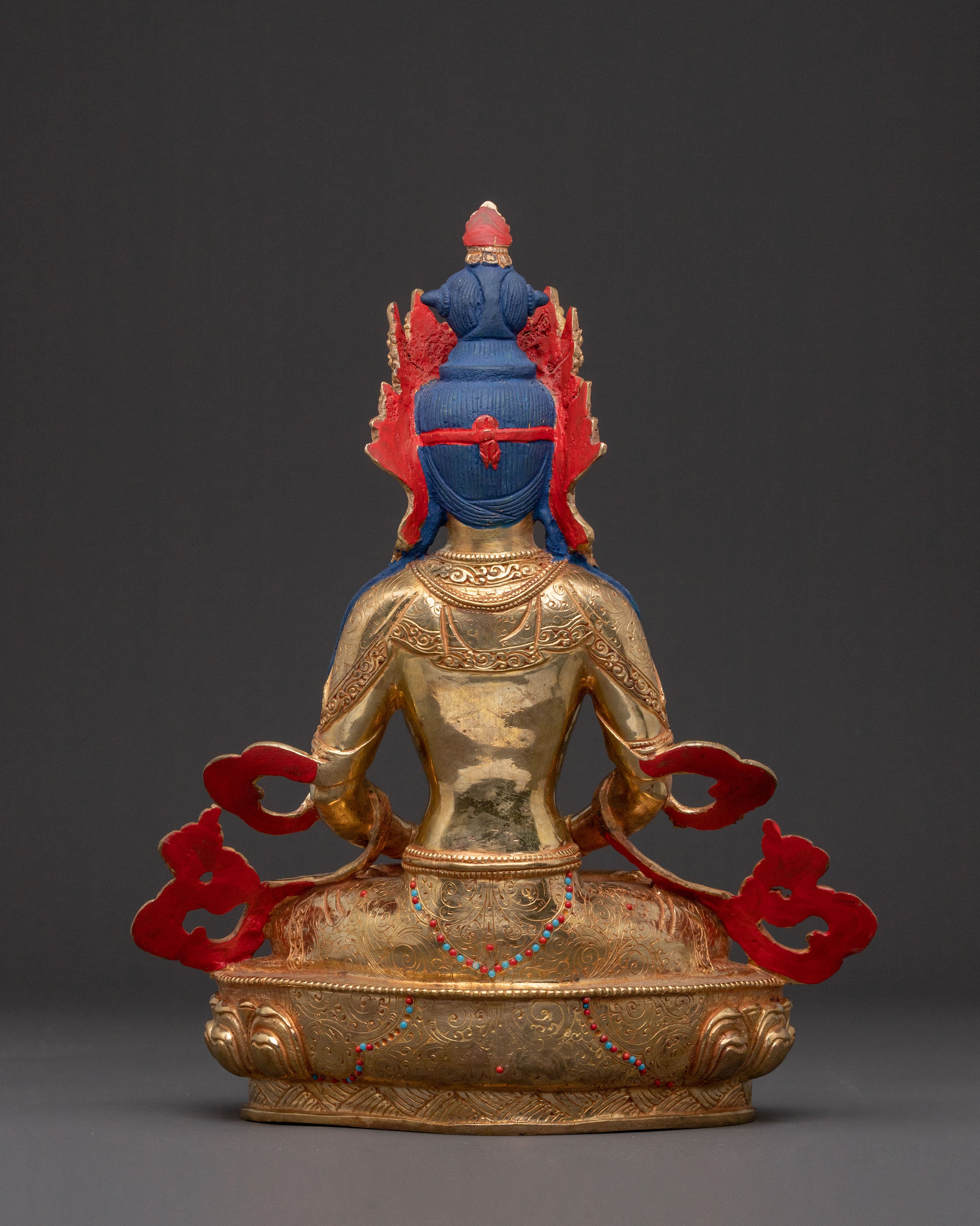 Amitayus Immortal Statue: Spiritual Figure