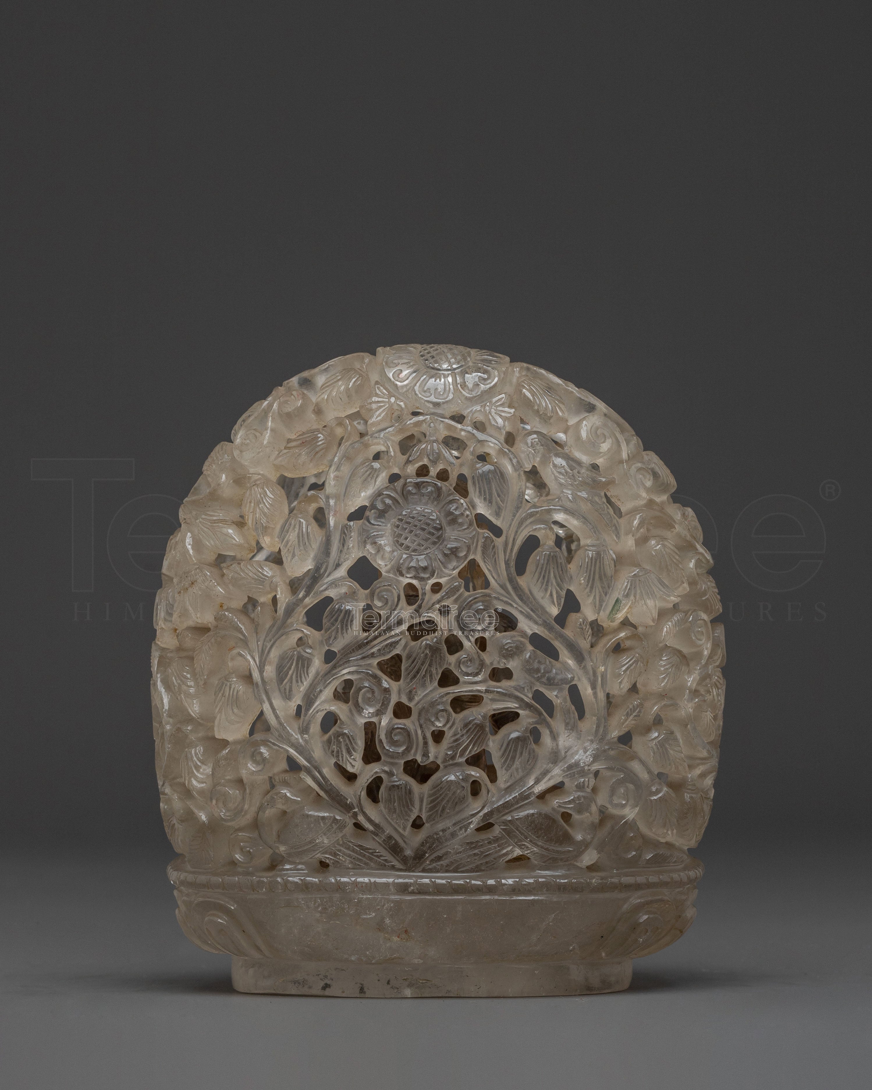 Shakyamuni Buddha Crystal Statue: Enlightenment Icon