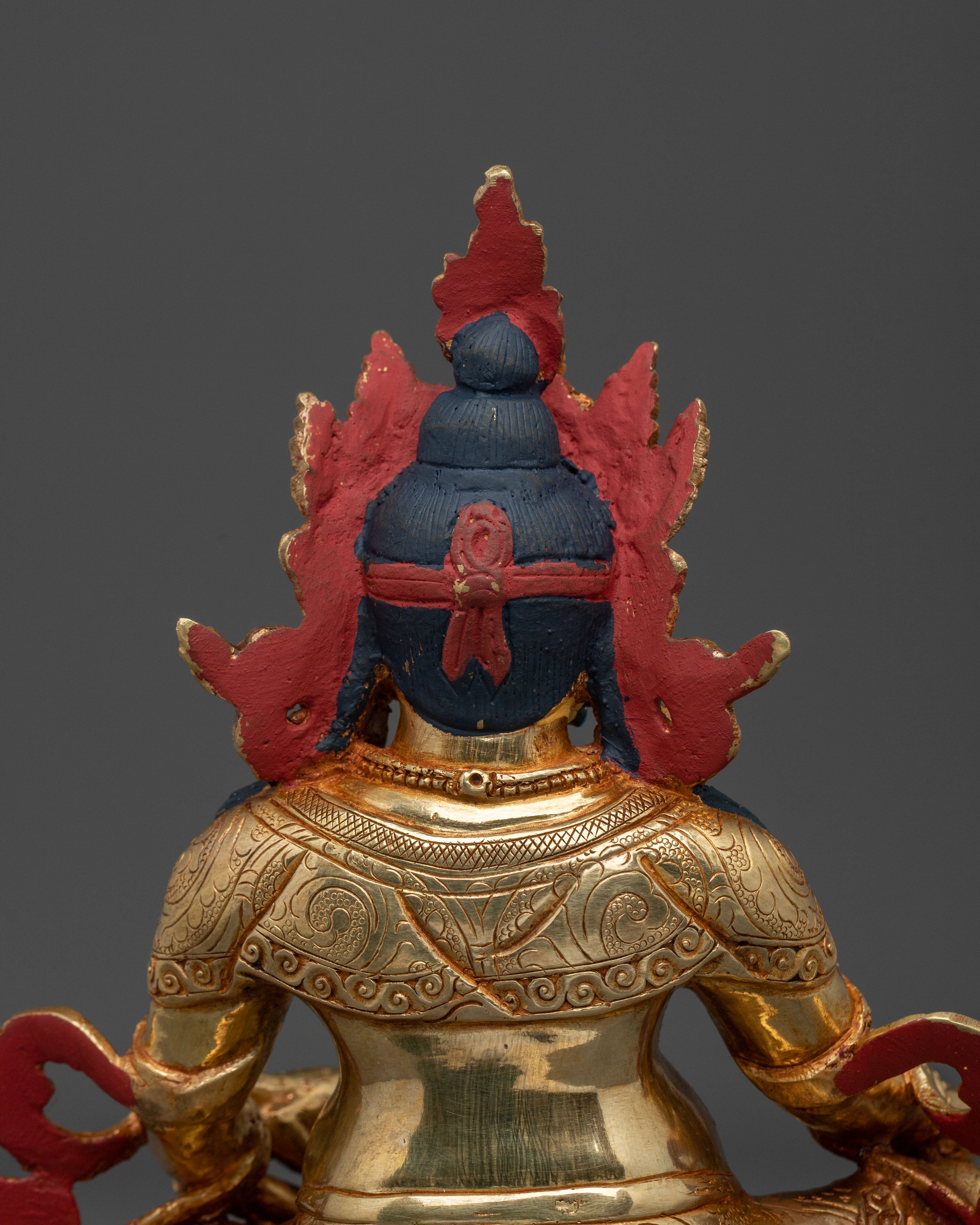 Tibetan God Dzambhala Statue | Tibetan Wealth God