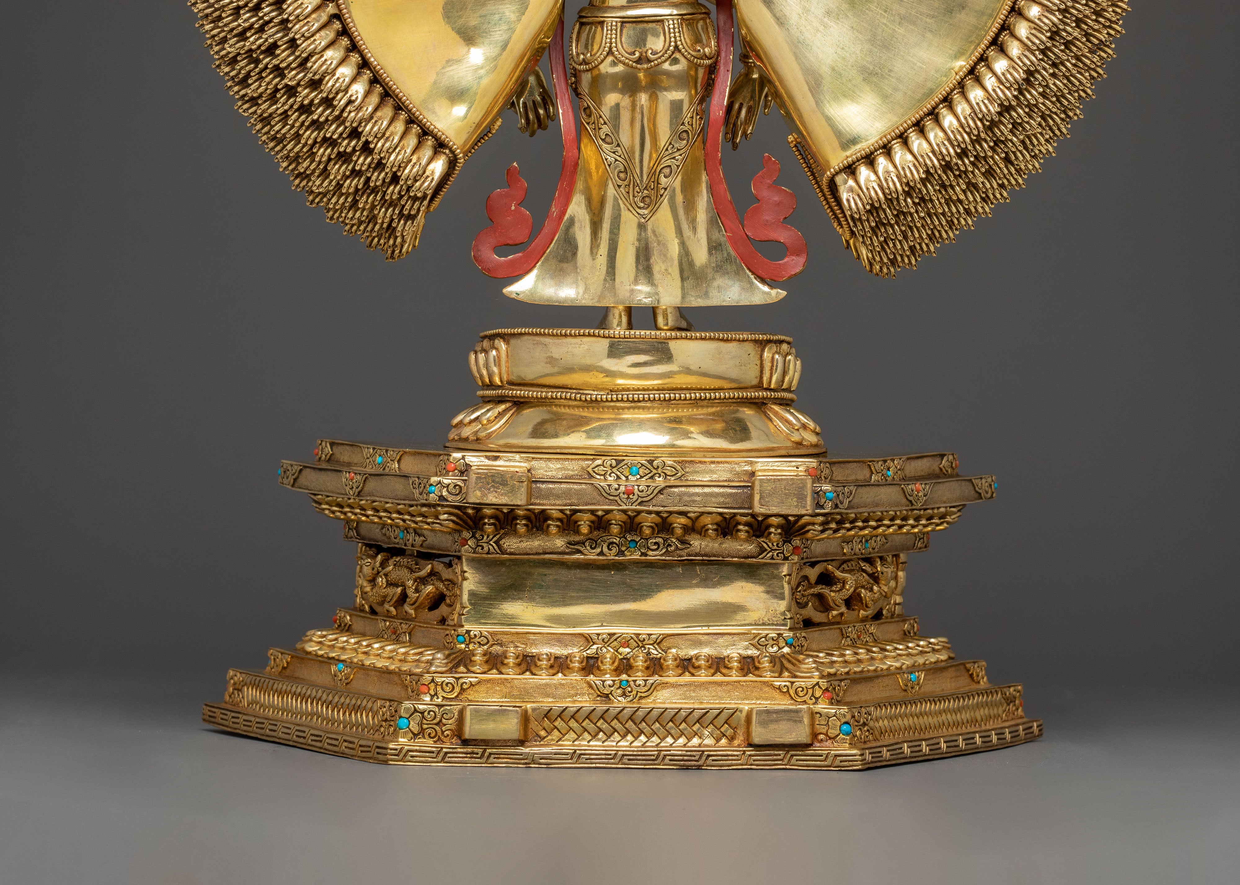 Thousand Armed Chenrezig Copper Sculpture | Compassionate Bodhisattva