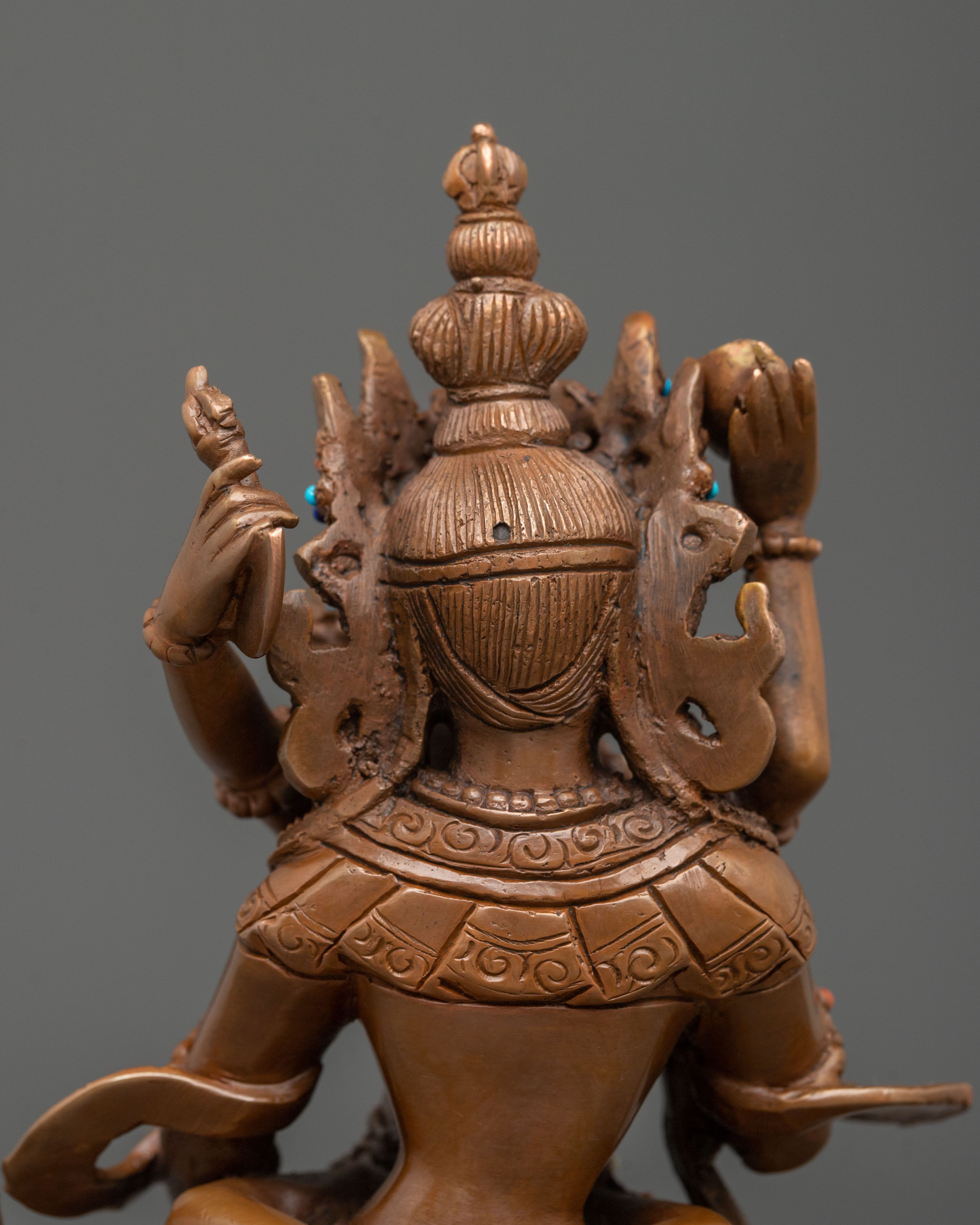 Vajrasattva Vajragarvi Statue: Sacred Union of Wisdom and Purification