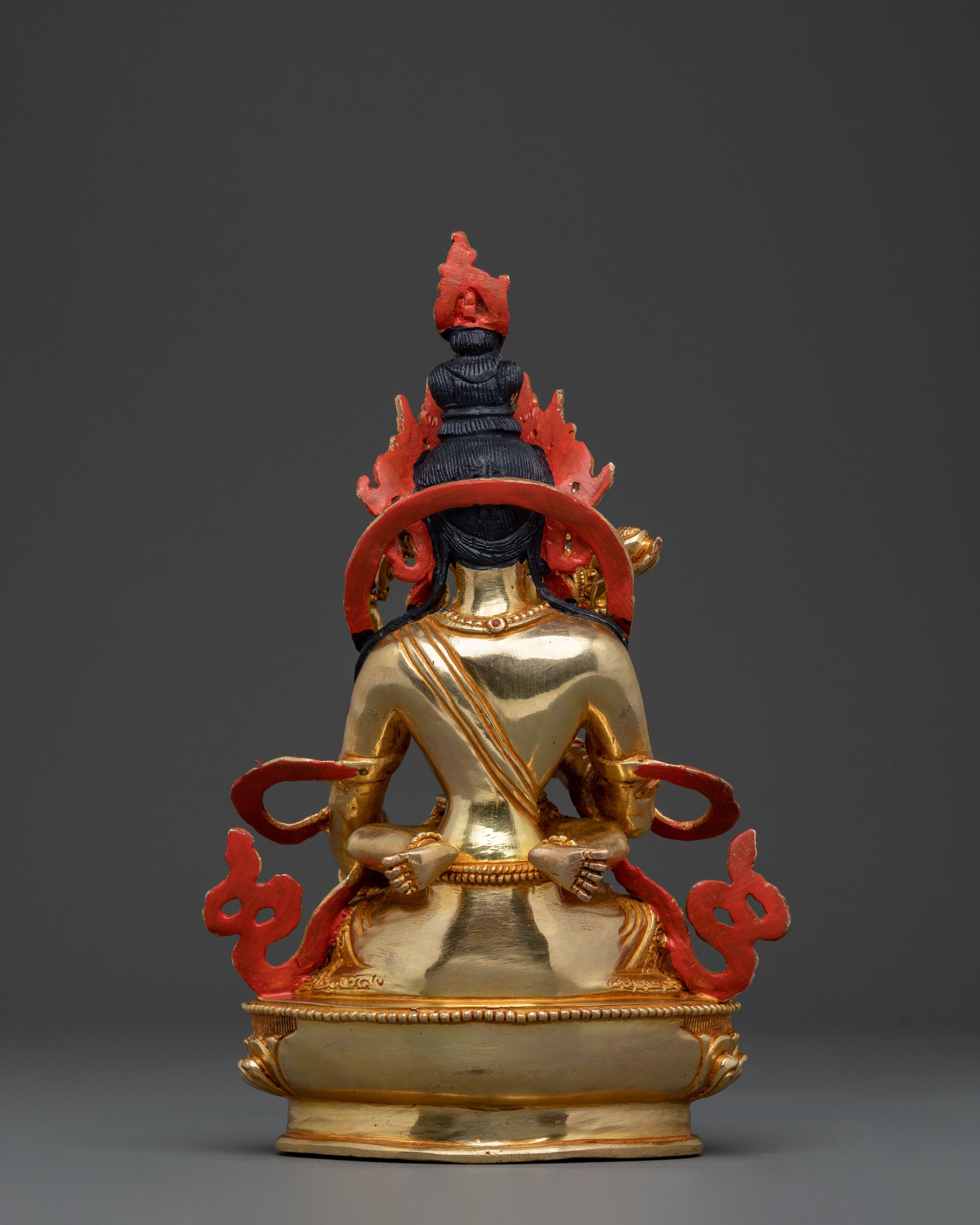 Vajrasattva Sculpture with Vajragarvi | Sacred Union of Purification