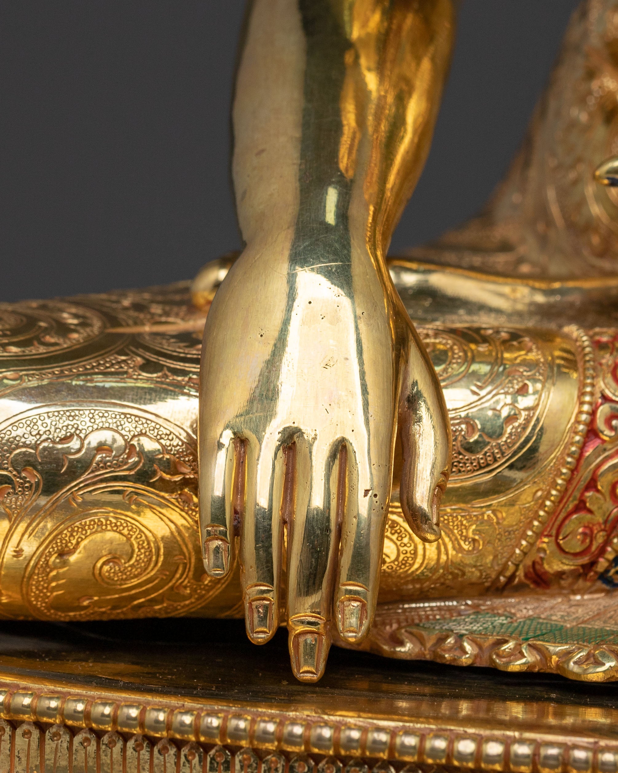 Handcrafted Shakyamuni Buddha Sacred Figure
